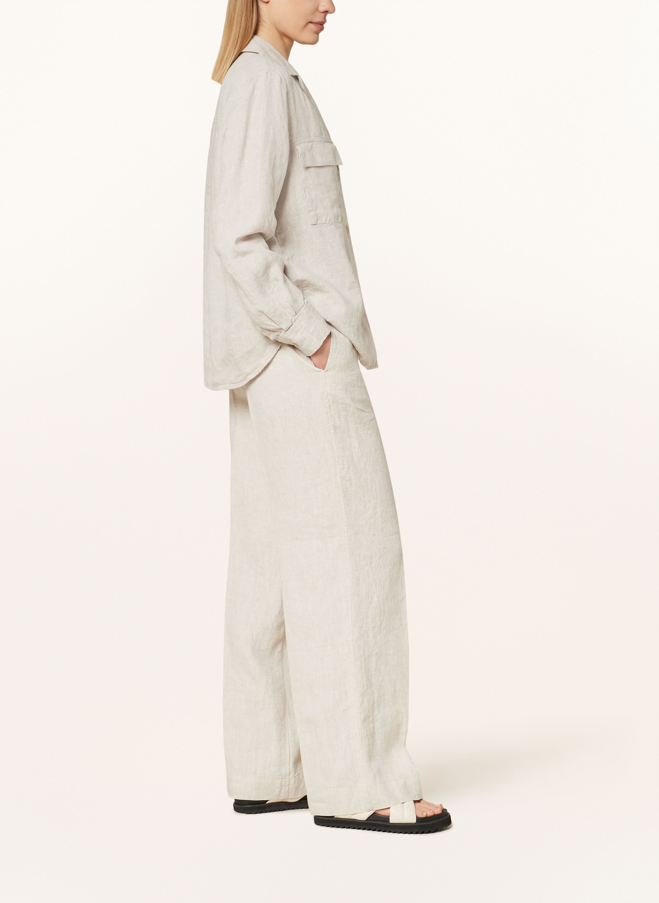 Marc O'Polo Linen trousers, Color: BEIGE (Image 4)