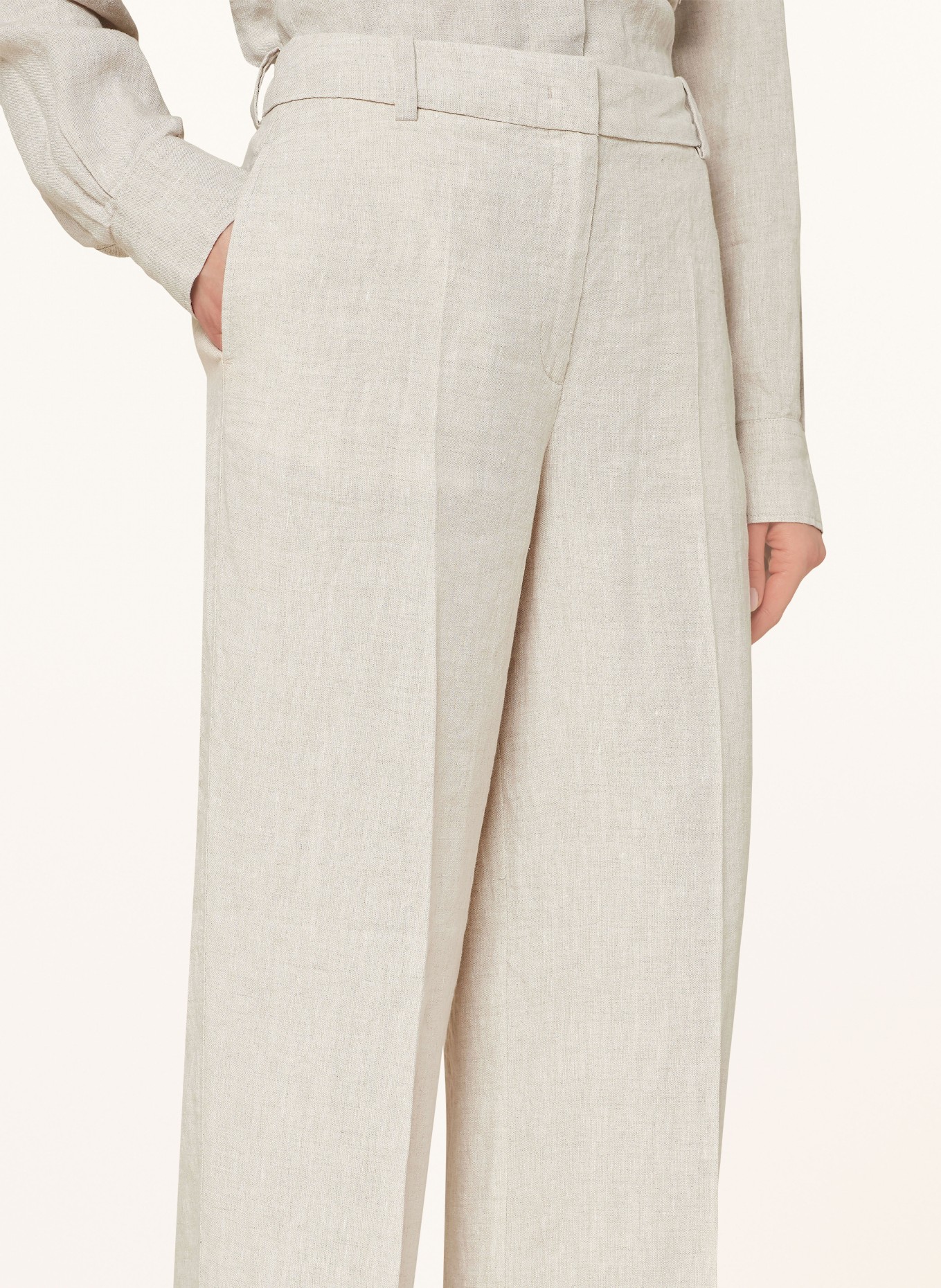 Marc O'Polo Linen trousers, Color: BEIGE (Image 5)