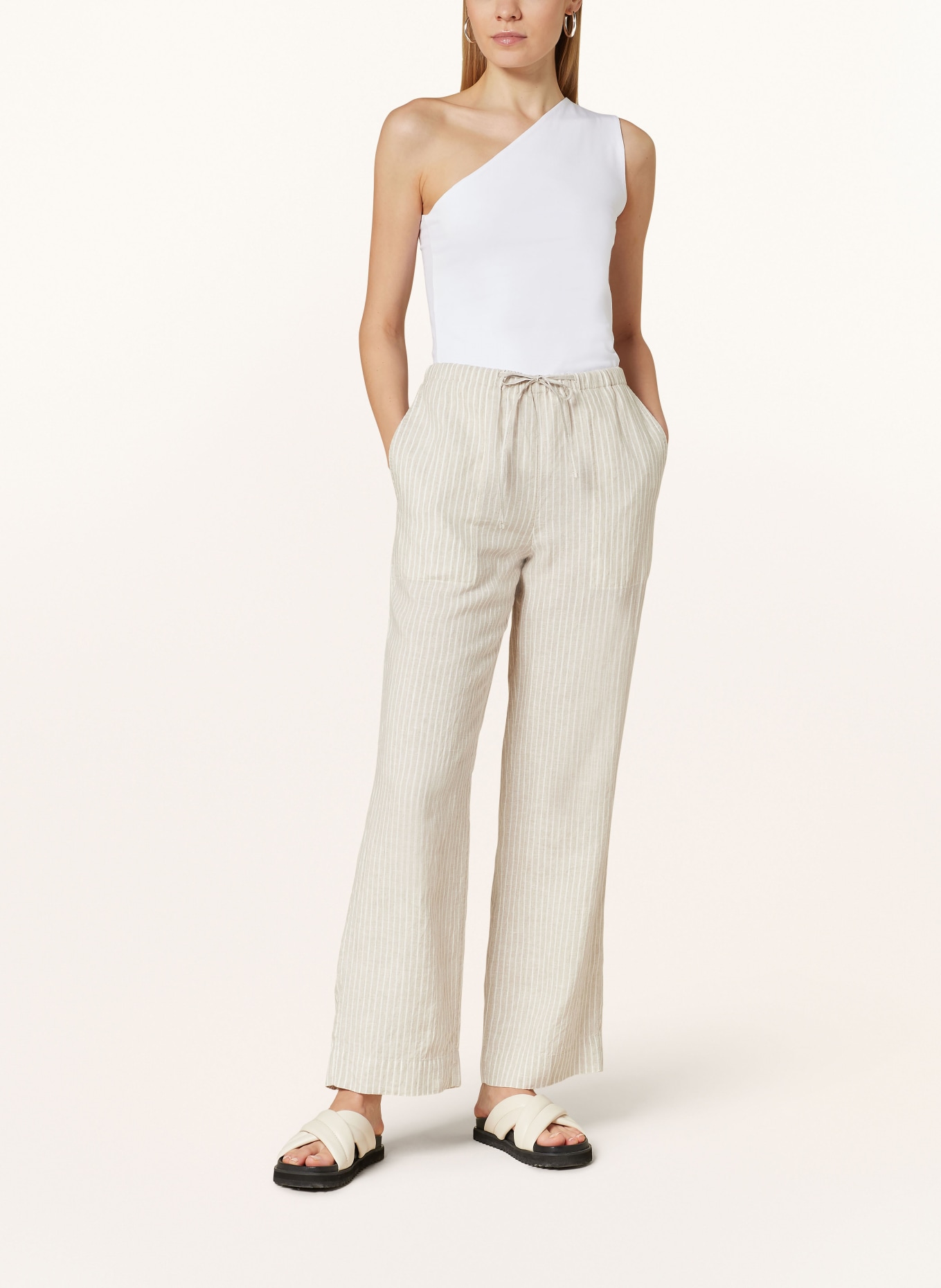 Marc O'Polo One-shoulder top, Color: WHITE (Image 2)
