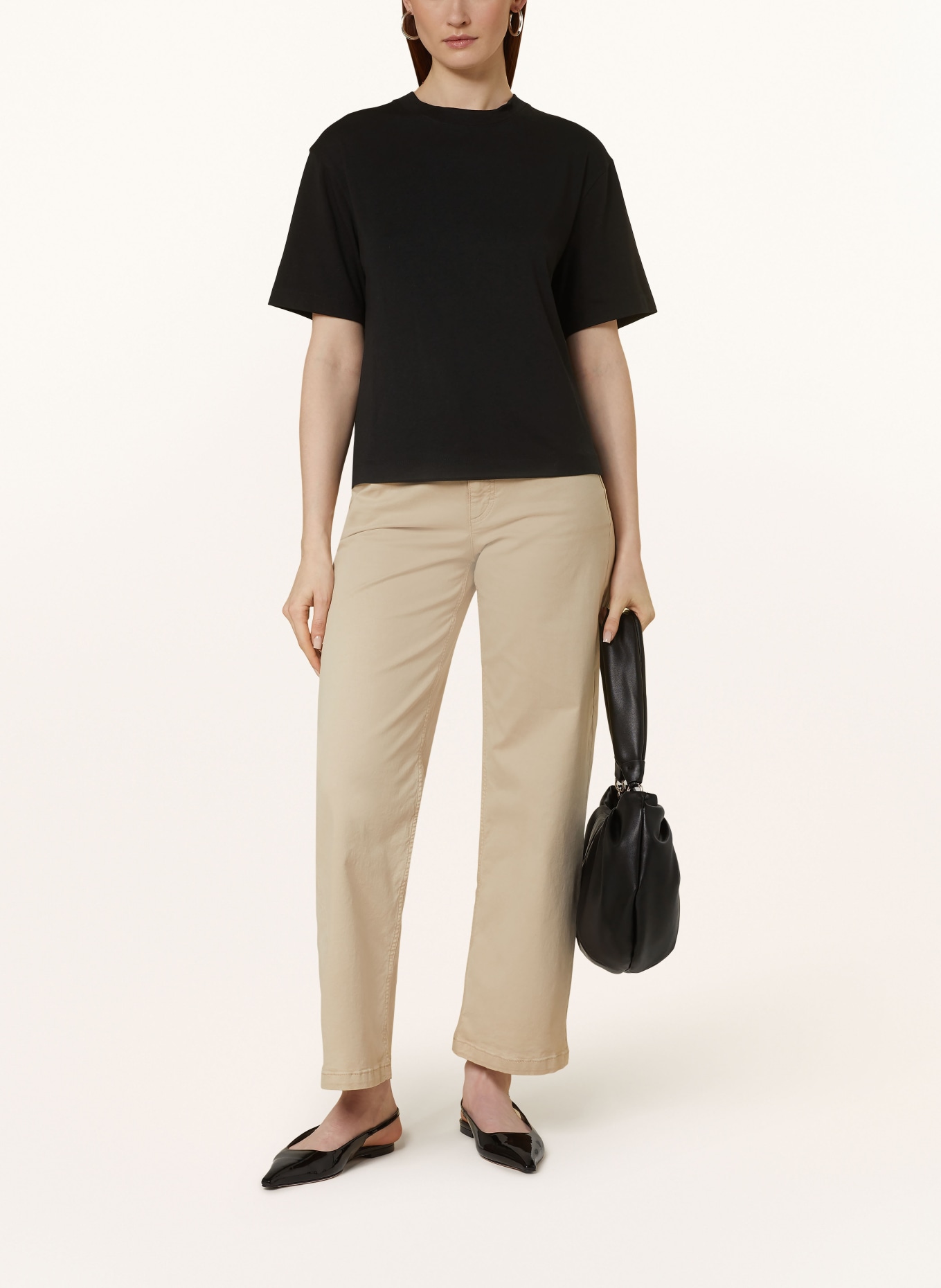 Marc O'Polo T-shirt, Color: BLACK (Image 2)