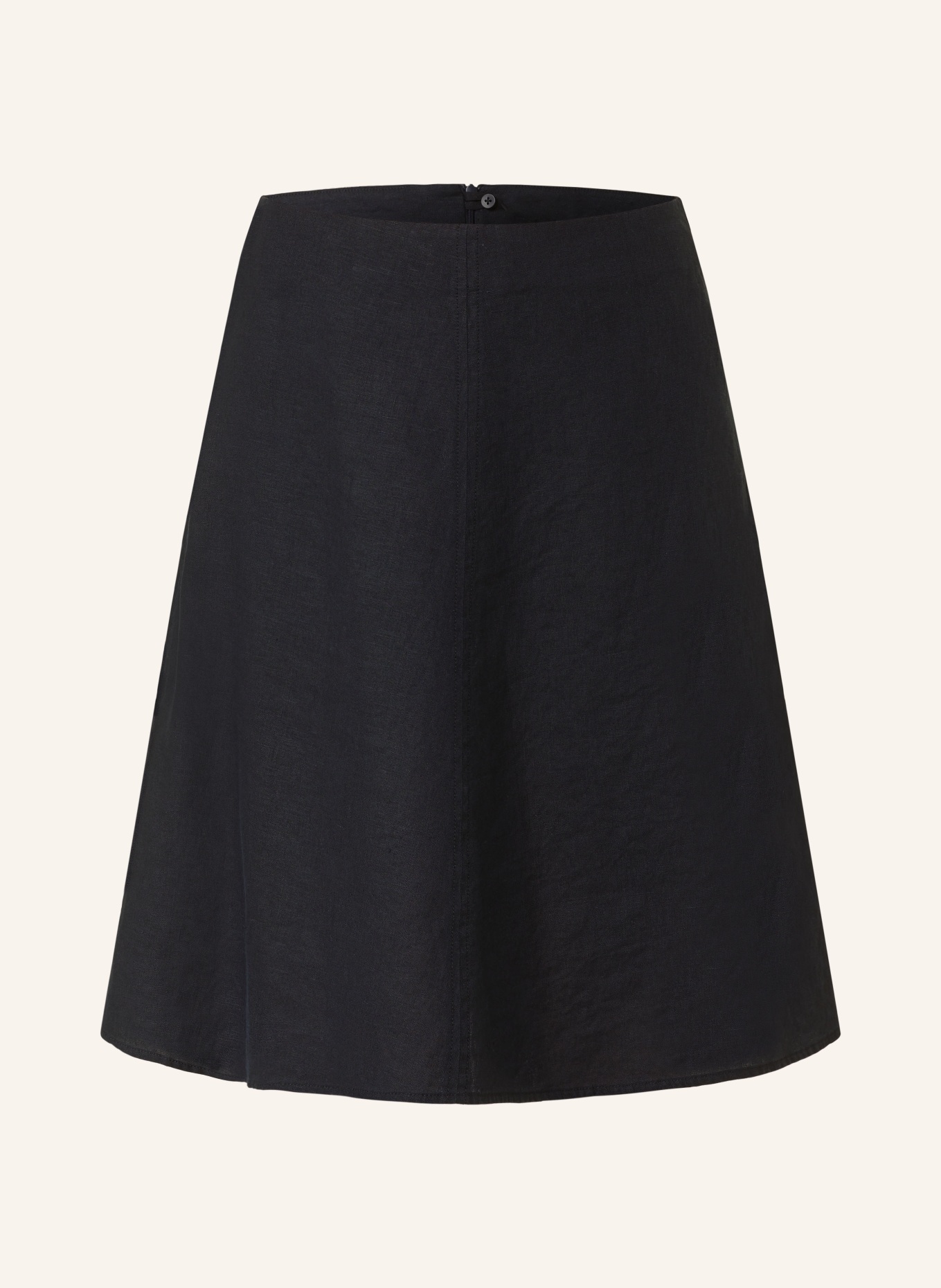 Marc O'Polo Linen skirt, Color: BLACK (Image 1)