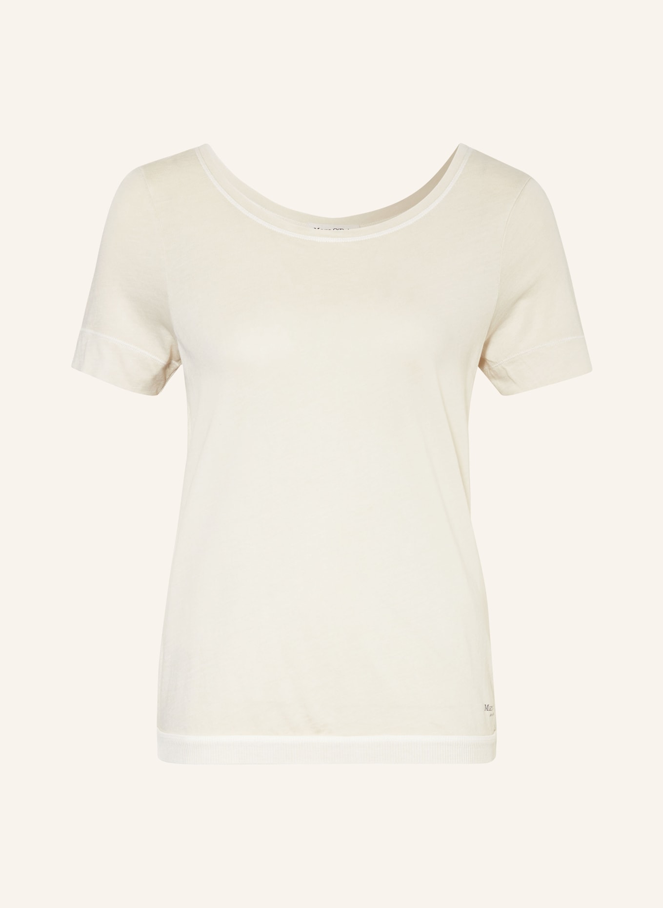 Marc O'Polo T-shirt, Color: BEIGE (Image 1)