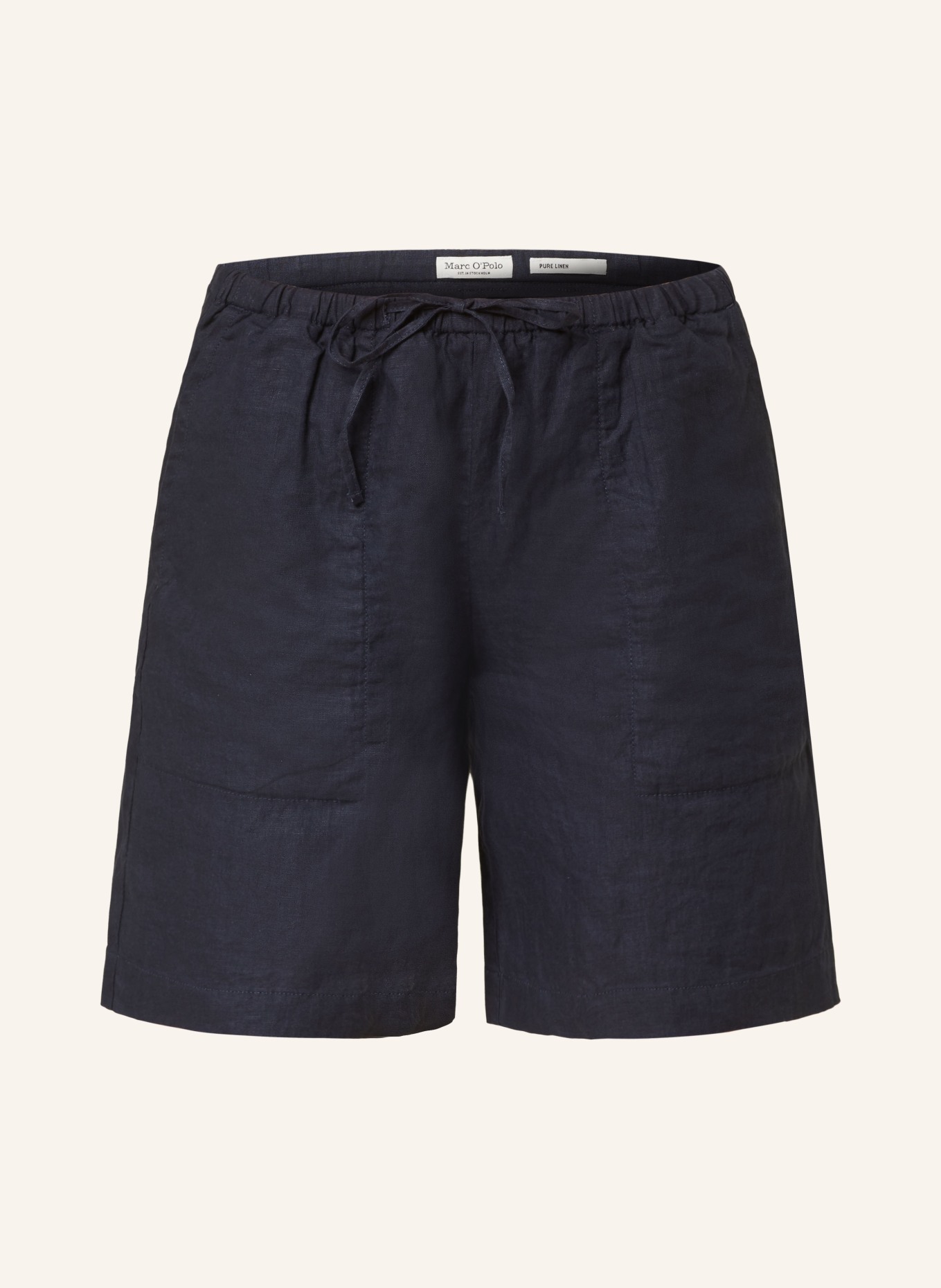 Marc O'Polo Linen shorts, Color: DARK BLUE (Image 1)