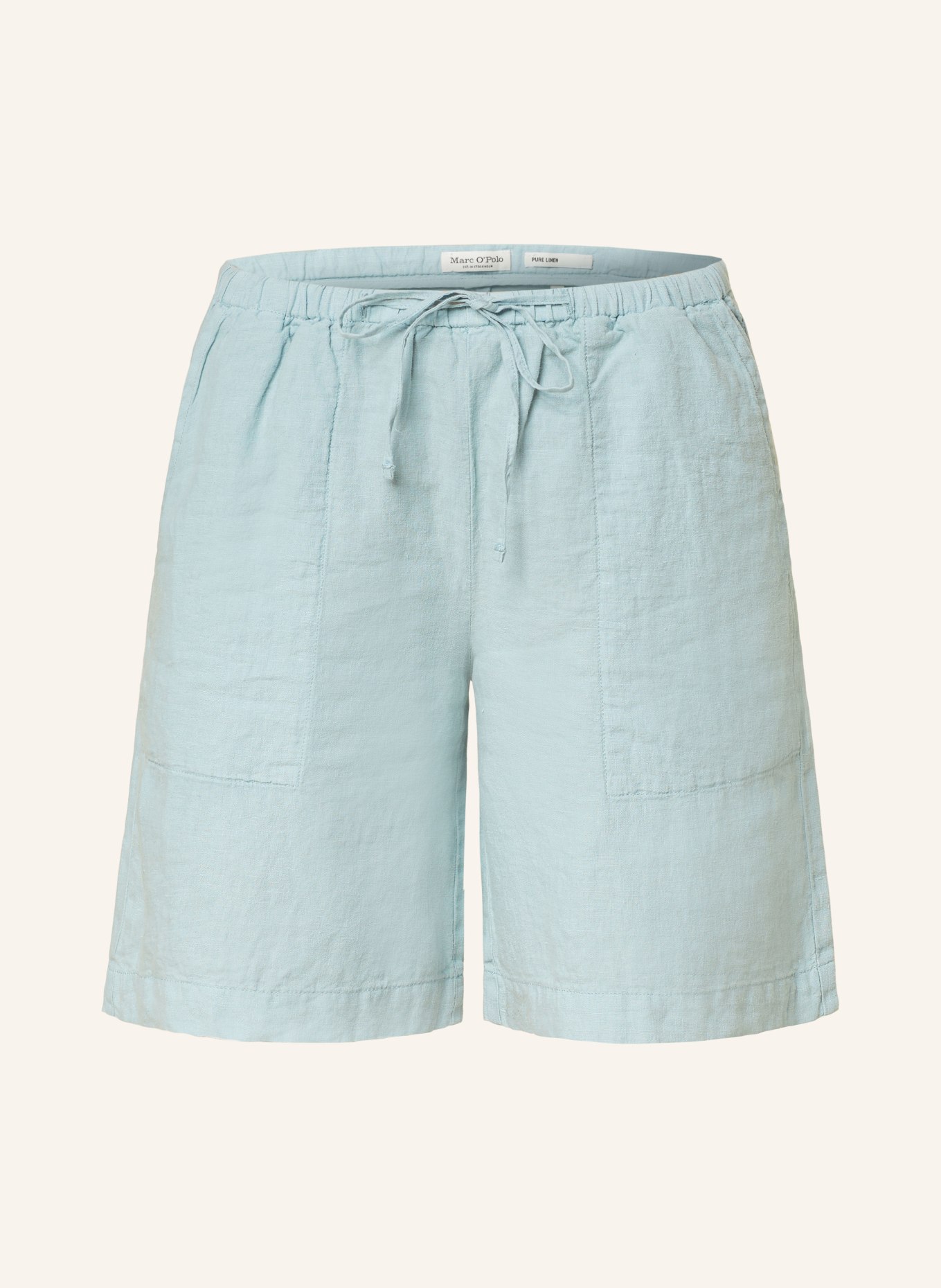 Marc O'Polo Linen shorts, Color: BLUE (Image 1)
