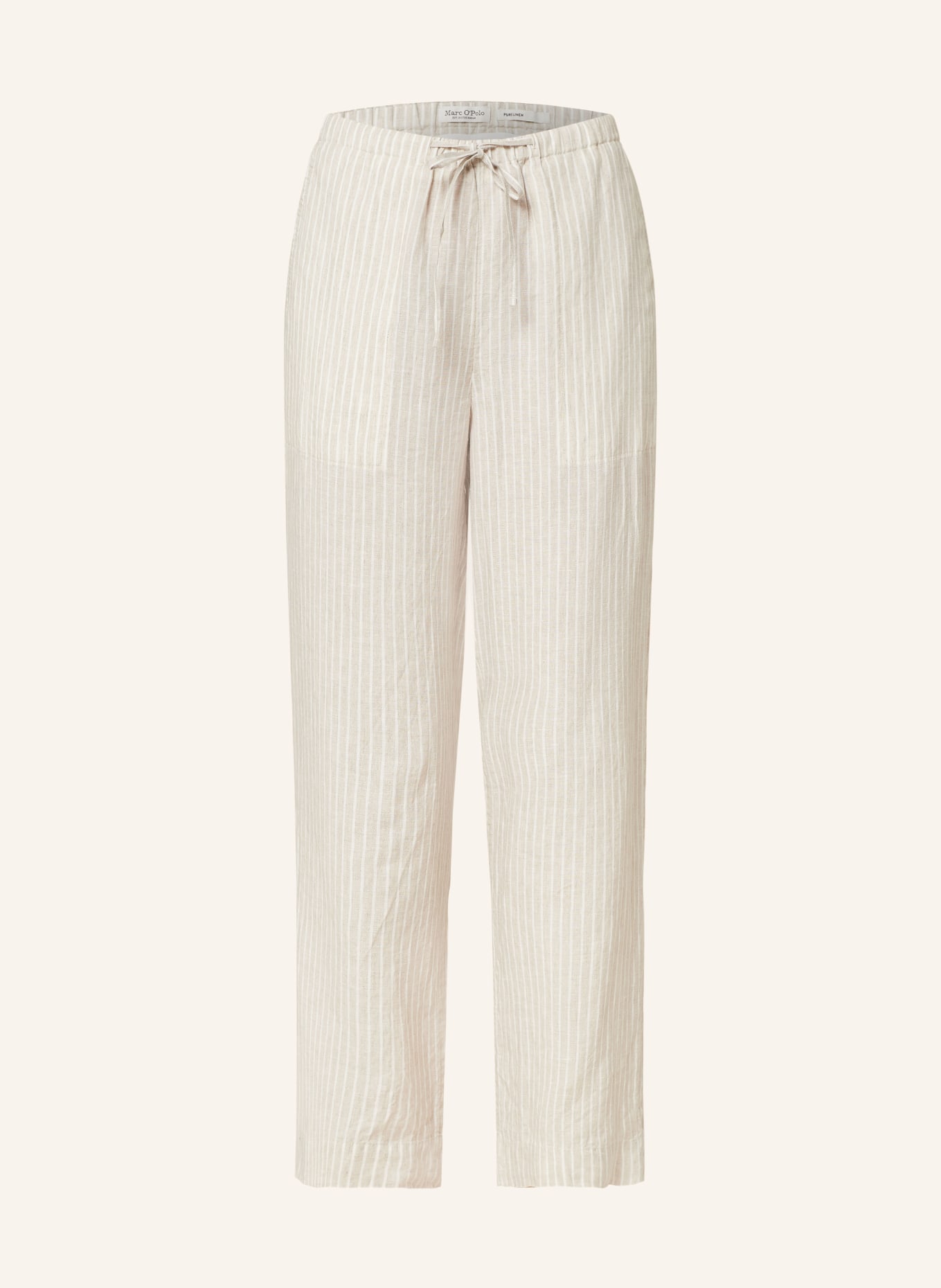 Marc O'Polo Linen trousers, Color: BEIGE/ ECRU (Image 1)