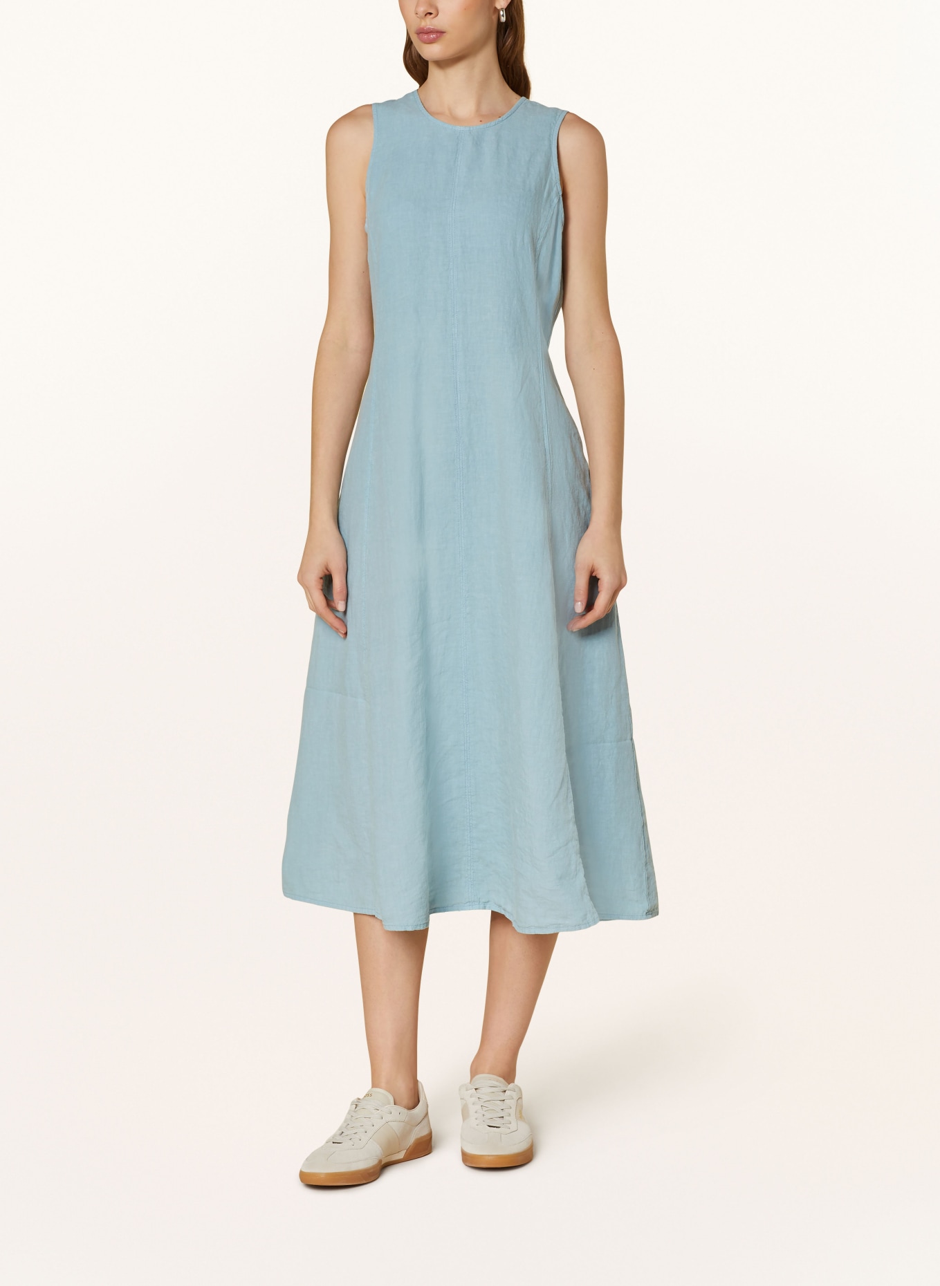 Marc O'Polo Linen dress, Color: TURQUOISE (Image 2)