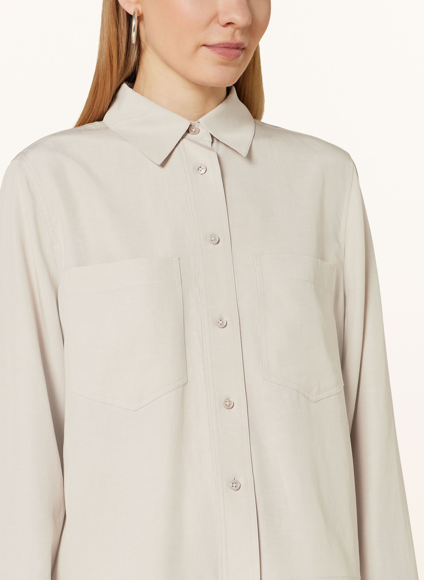 Marc O'Polo Shirt blouse, Color: BEIGE (Image 4)