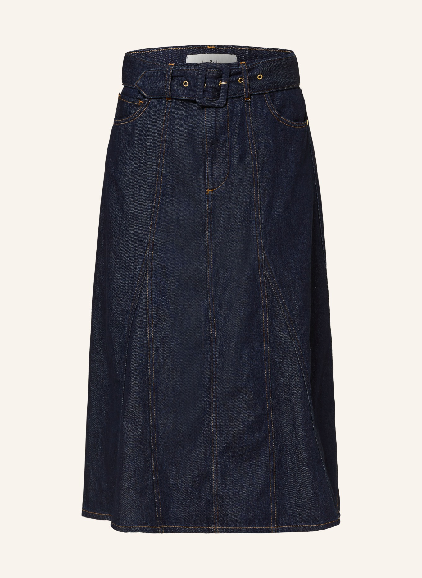 ba&sh Džínová sukně DAKOTA, Barva: BLUE RAW (Obrázek 1)