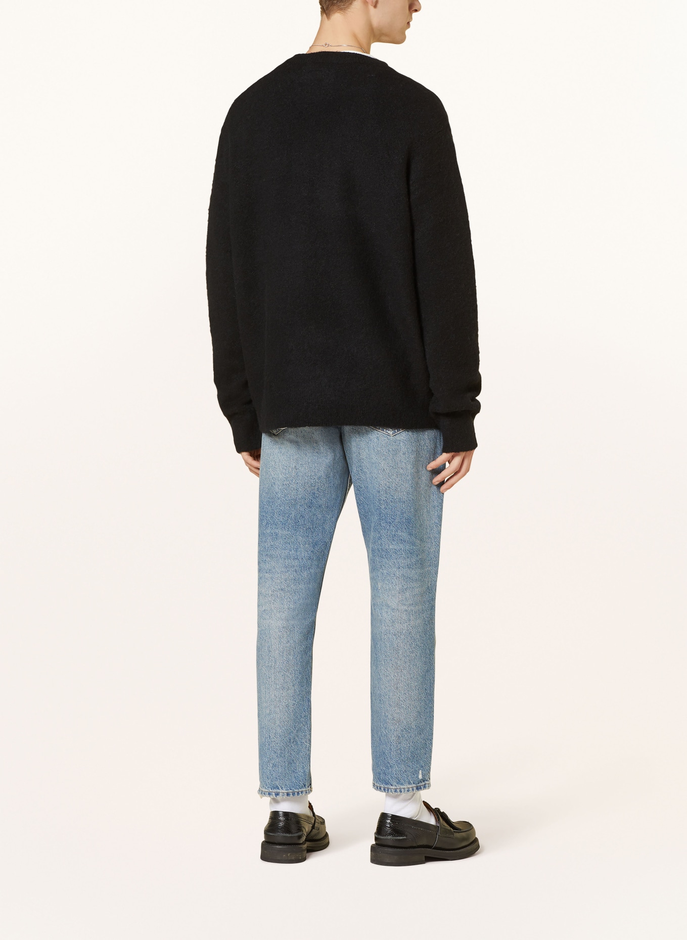 ALLSAINTS Sweater LUCKY LOVE with alpaca, Color: BLACK (Image 3)