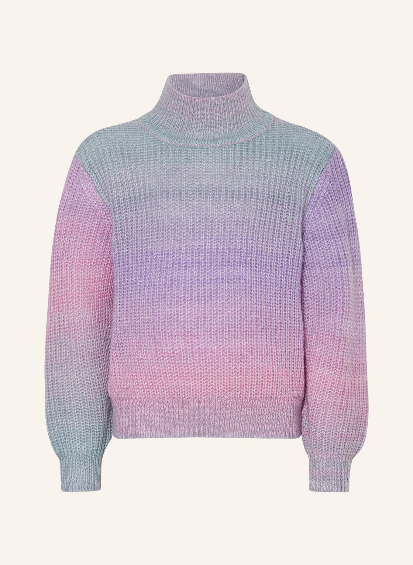 s.Oliver RED Pullover, stripe-detail zipped hoodie Grey (Bild 1)