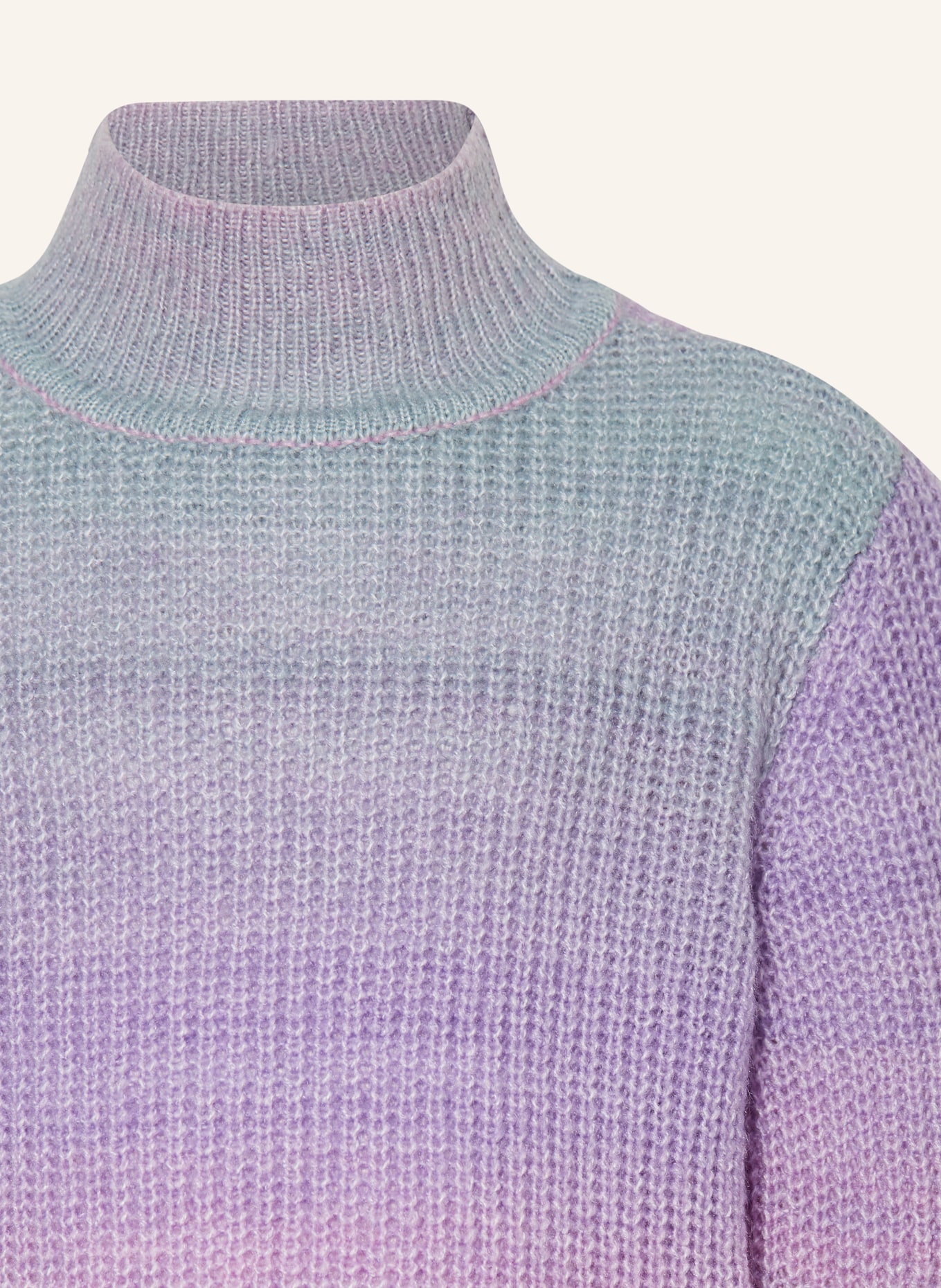 s.Oliver RED Pullover, stripe-detail zipped hoodie Grey (Bild 3)