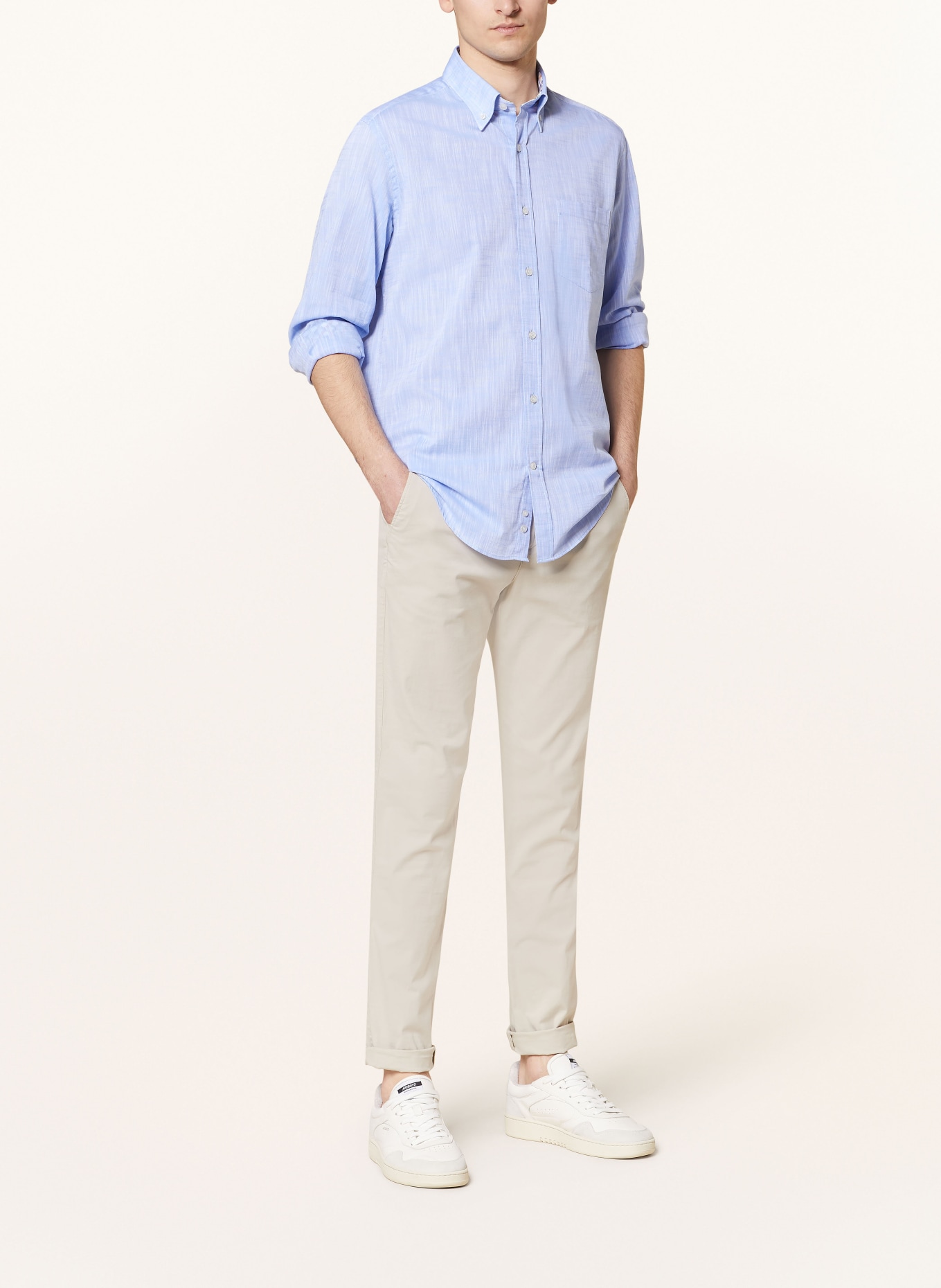 PAUL & SHARK Shirt regular fit, Color: LIGHT BLUE (Image 2)