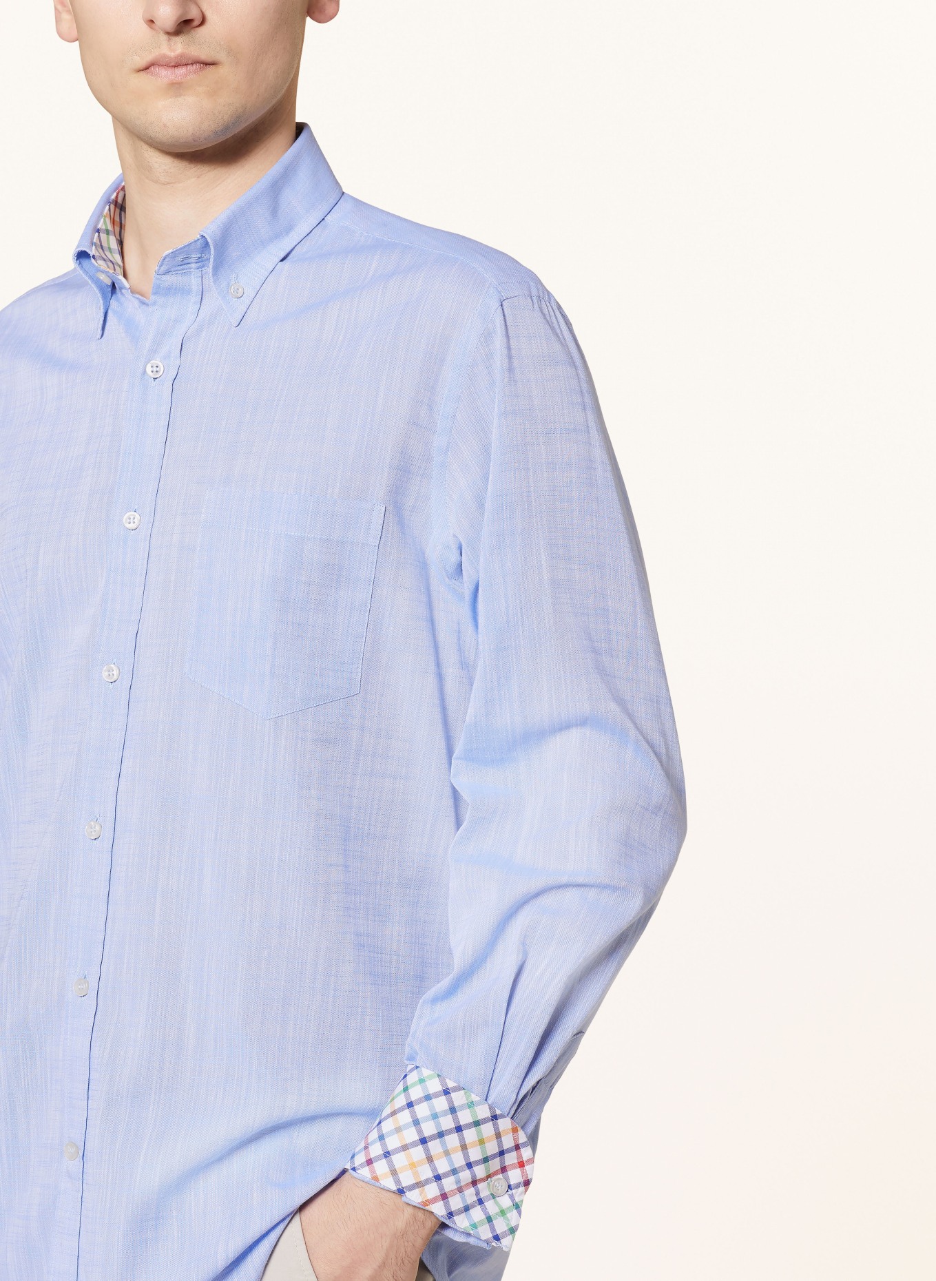 PAUL & SHARK Shirt regular fit, Color: LIGHT BLUE (Image 4)
