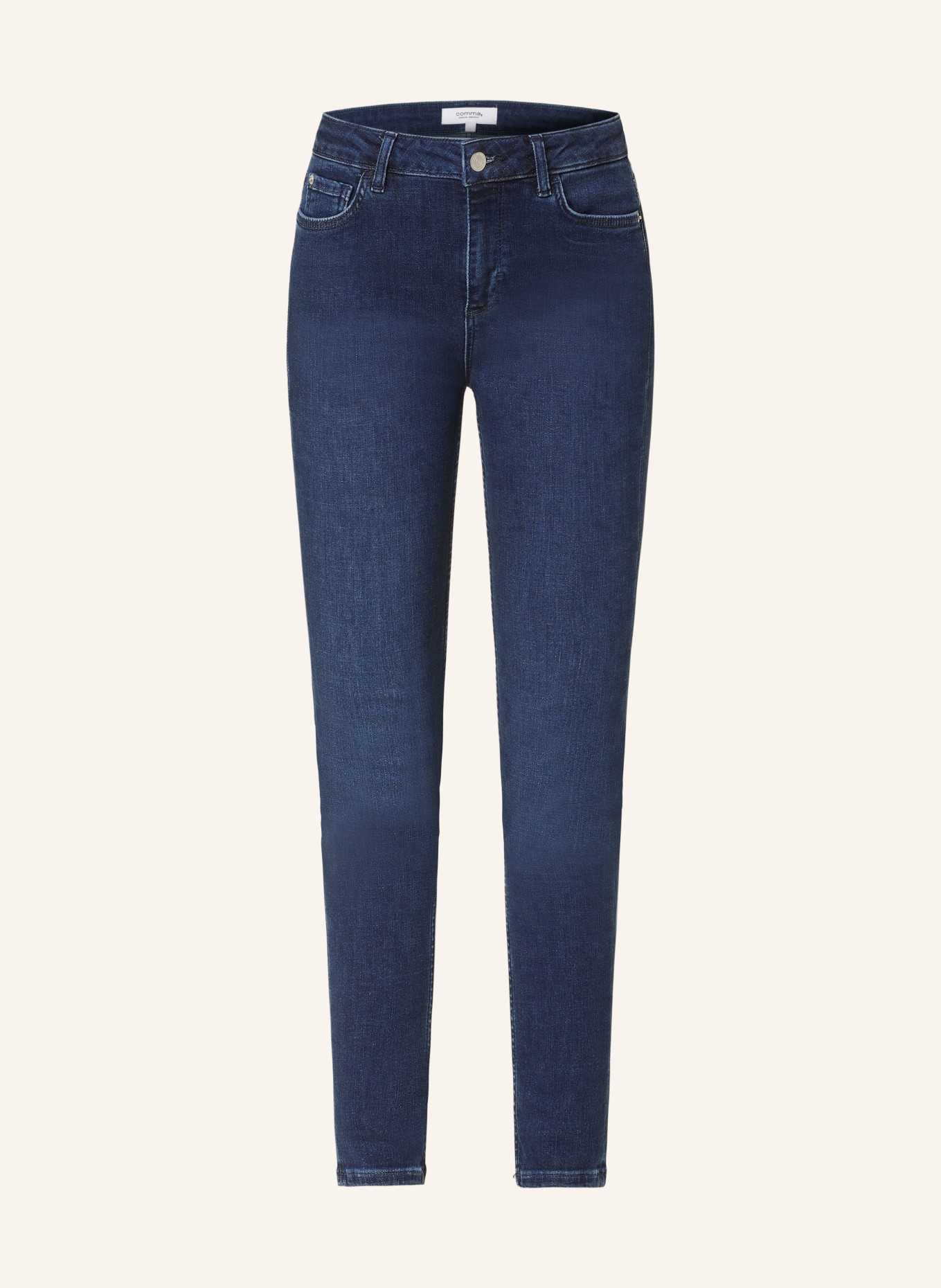 comma casual identity Skinny jeans, Color: 58Z7 BLUE (Image 1)