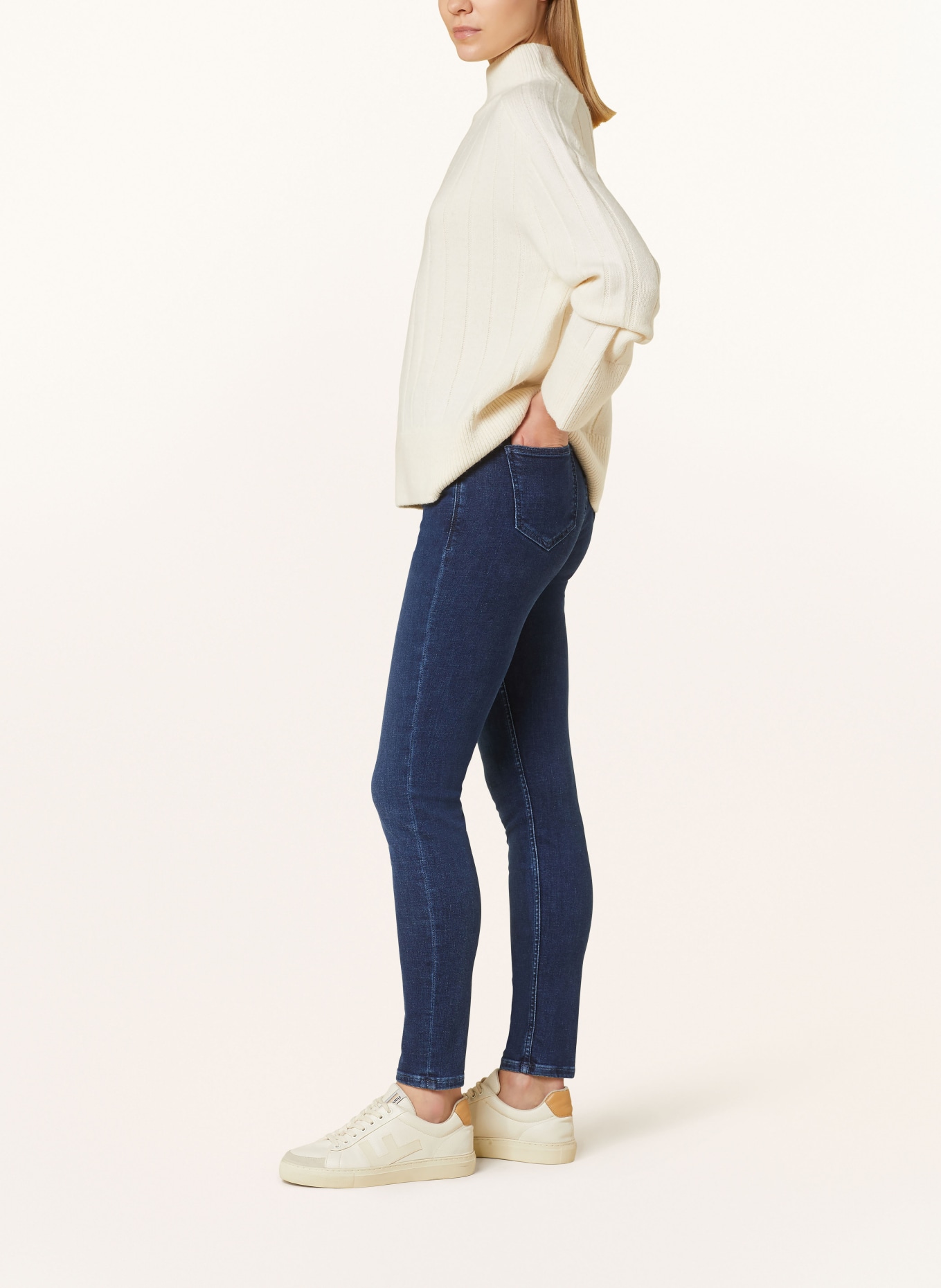 comma casual identity Skinny jeans, Color: 58Z7 BLUE (Image 4)