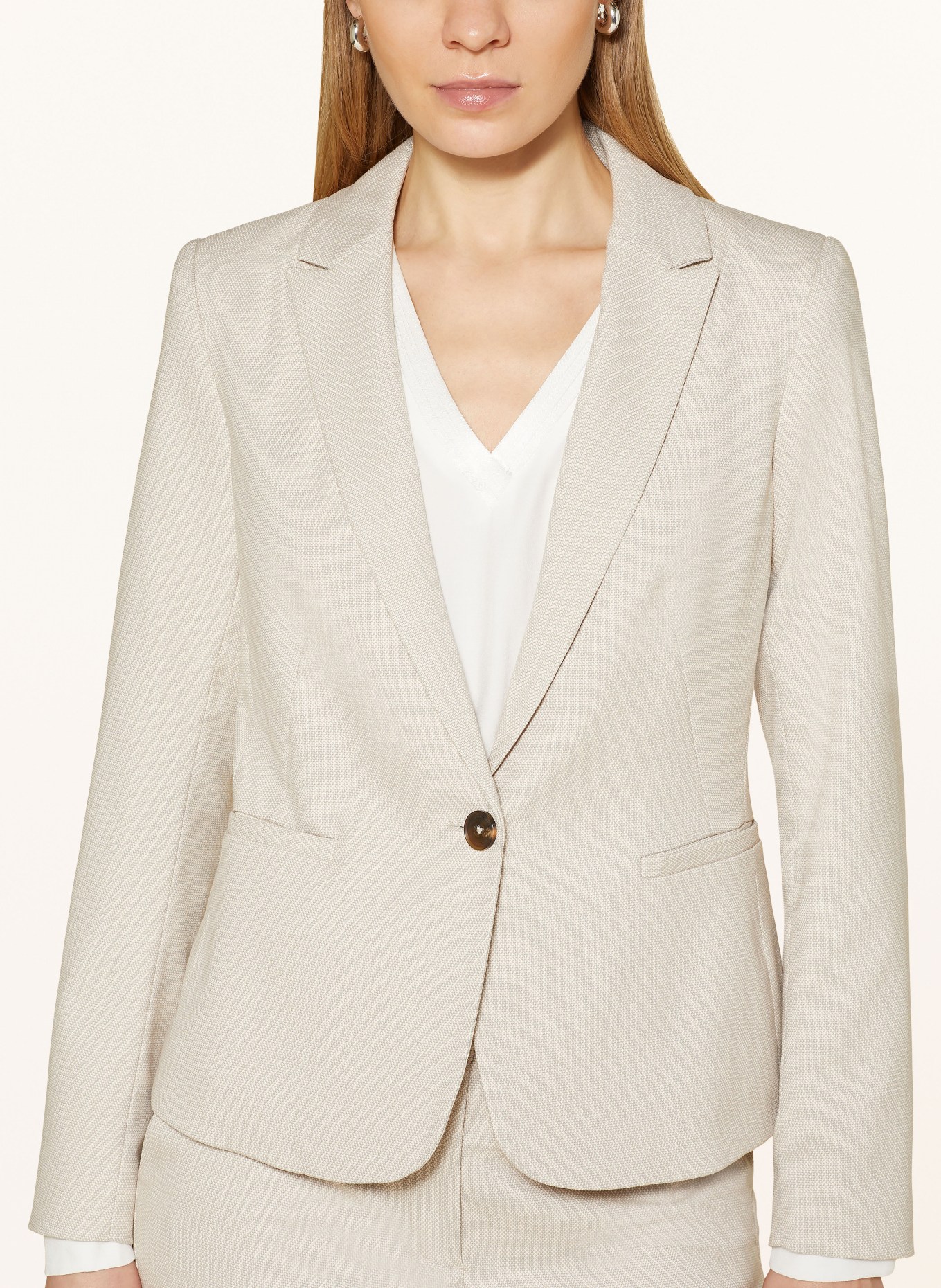 comma Blazer, Color: CREAM (Image 4)