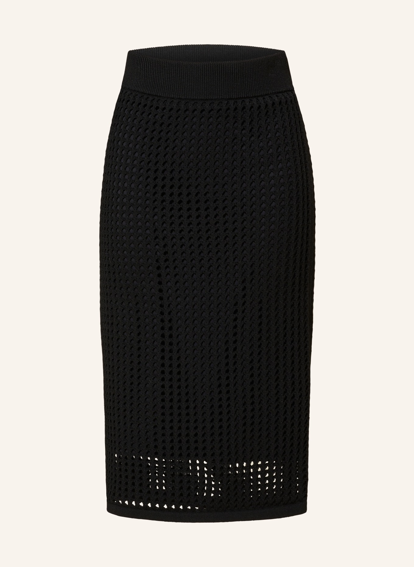 comma Knit skirt in black