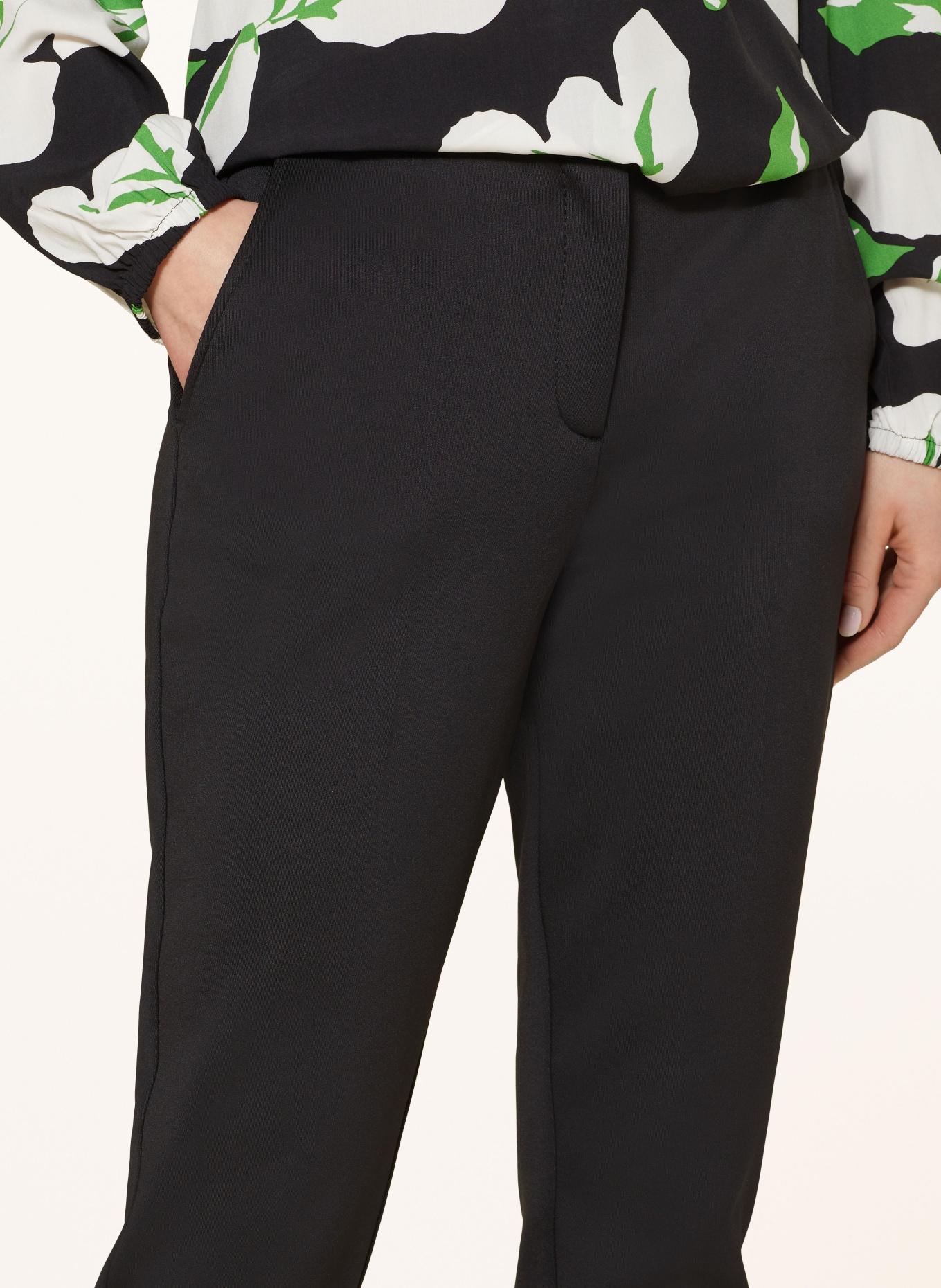 comma Trousers, Color: BLACK (Image 5)