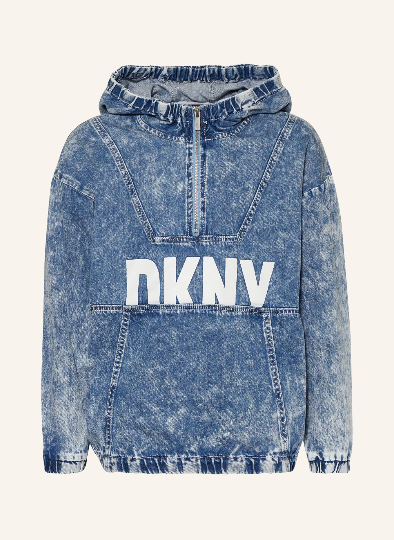 DKNY Overjacket in Jeansoptik, Farbe: DUNKELBLAU/ WEISS (Bild 1)