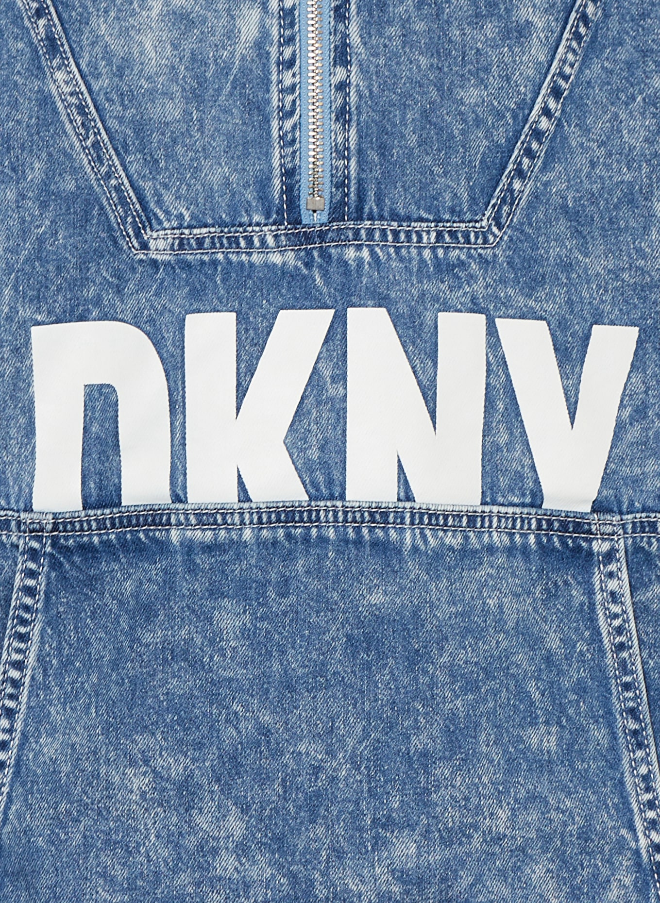 DKNY Overjacket in Jeansoptik, Farbe: DUNKELBLAU/ WEISS (Bild 3)