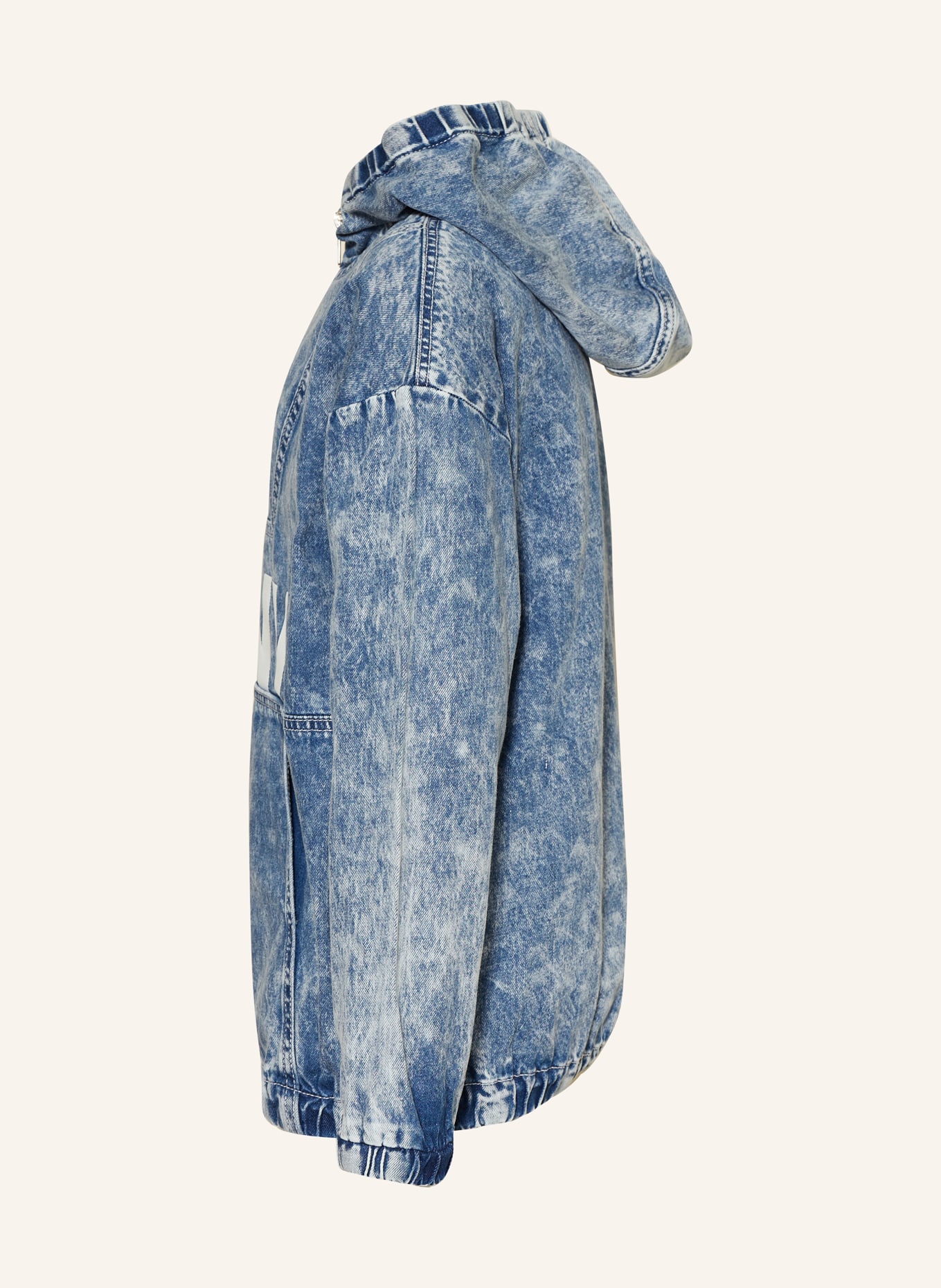 DKNY Overjacket in Jeansoptik, Farbe: DUNKELBLAU/ WEISS (Bild 4)