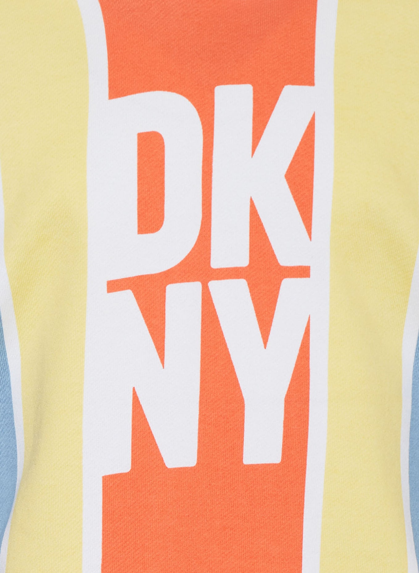DKNY Hoodie, Farbe: HELLBLAU/ GELB/ ORANGE (Bild 3)