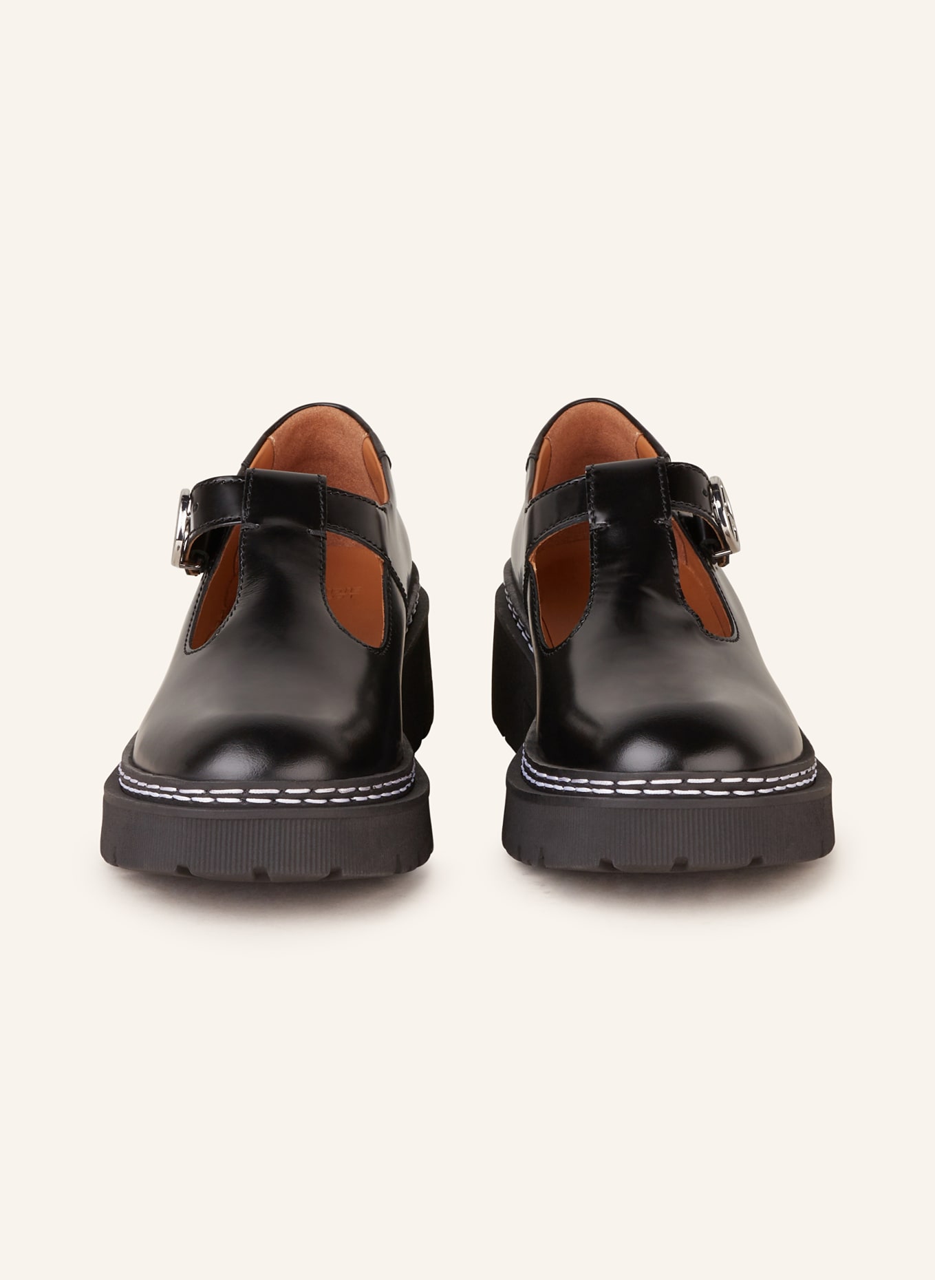 CLAUDIE PIERLOT Pantofle, Kolor: CZARNY (Obrazek 3)