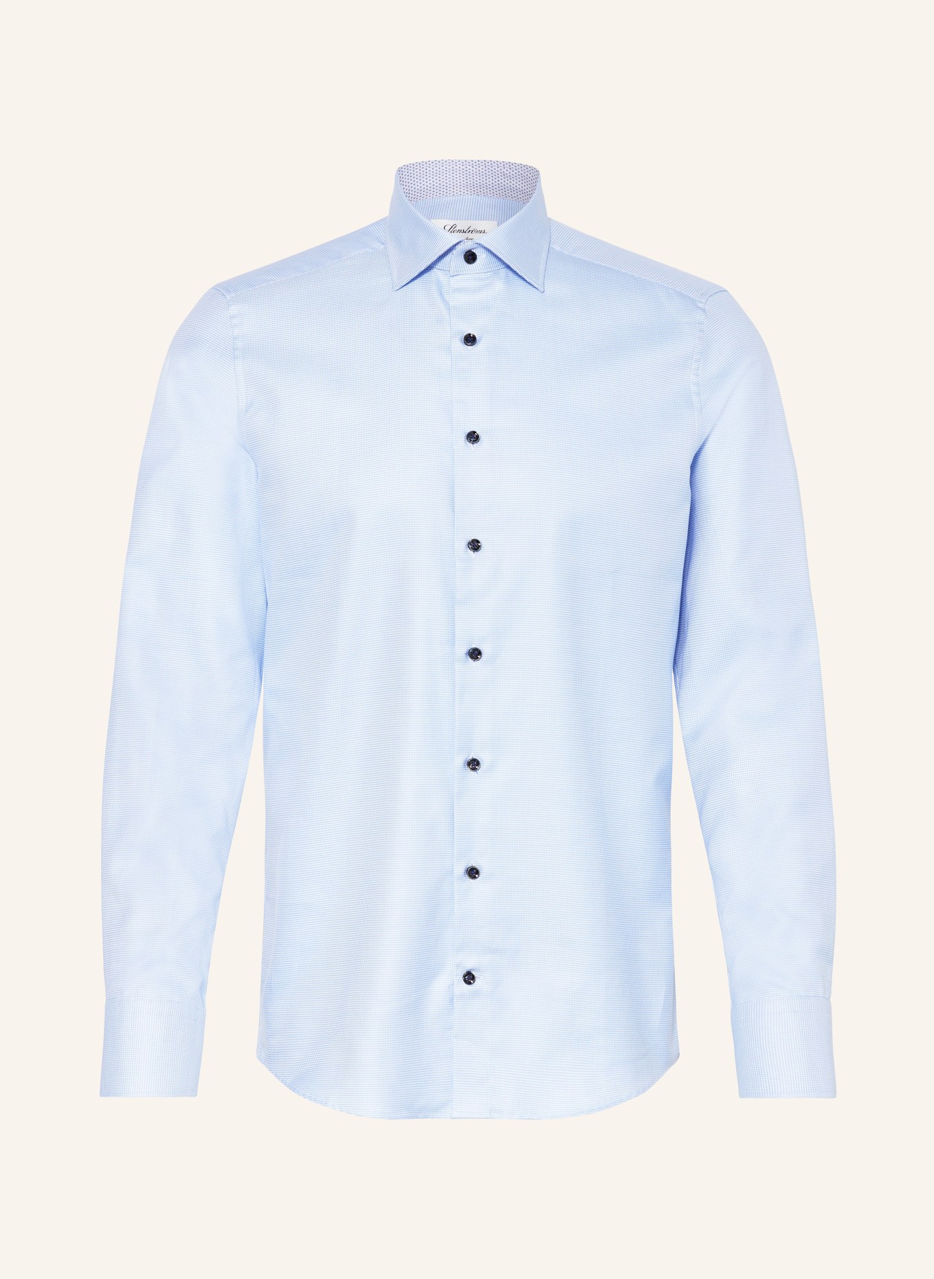 Stenströms Shirt slimline fit, Color: LIGHT BLUE/ WHITE (Image 1)