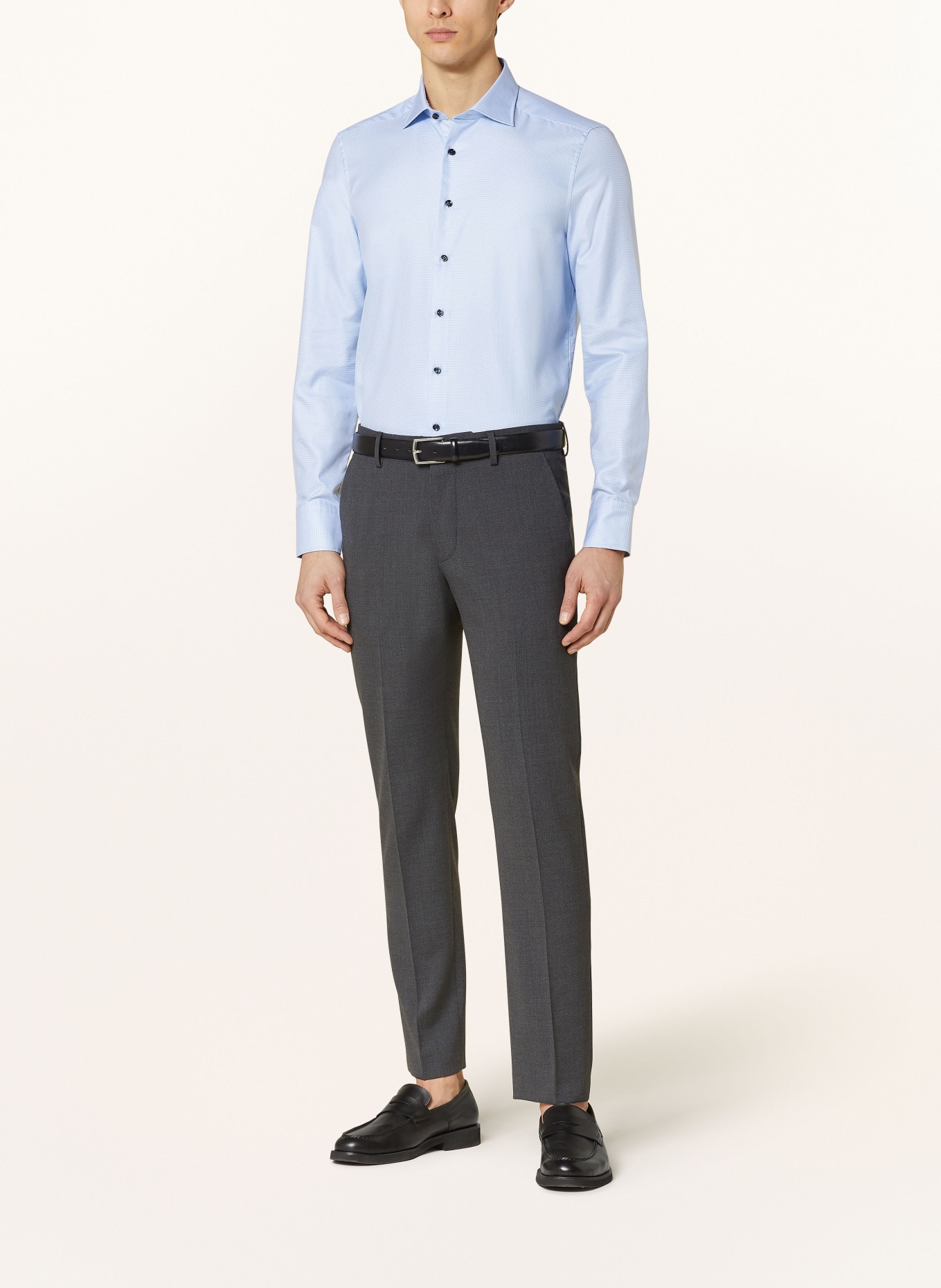 Stenströms Shirt slimline fit, Color: LIGHT BLUE/ WHITE (Image 2)