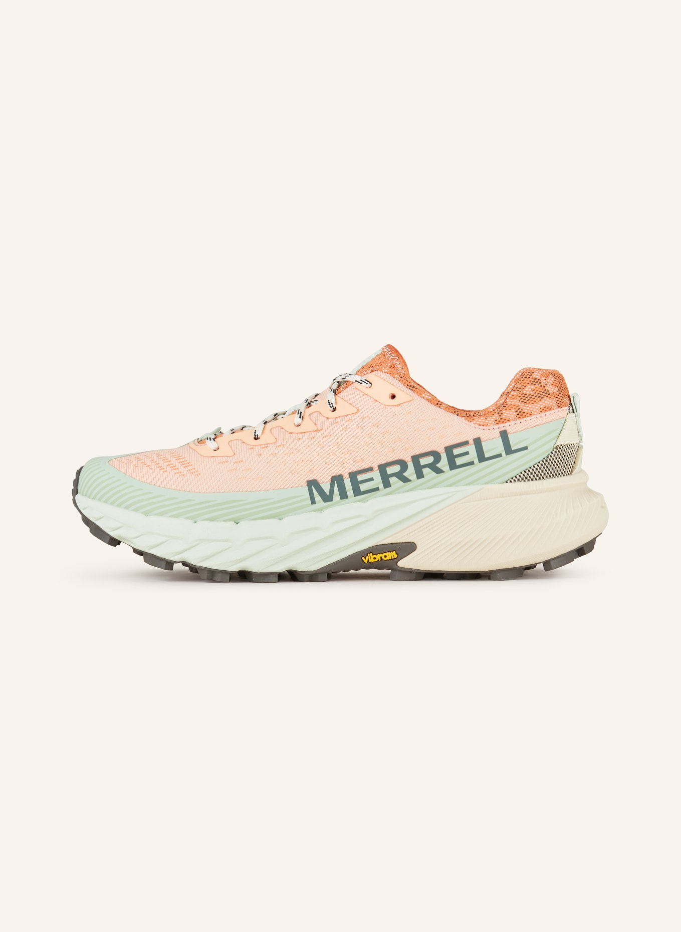 MERRELL Trail running shoes AGILITY PEAK 5, Color: SALMON/ MINT (Image 4)