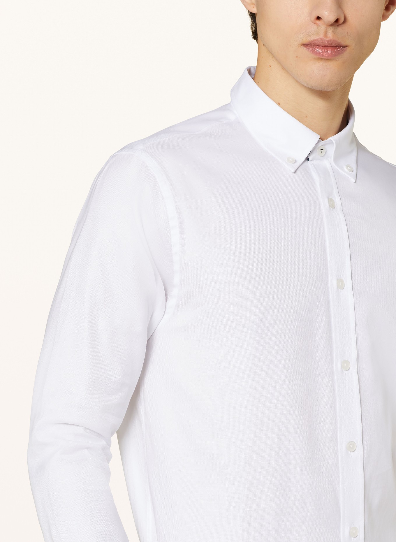 TED BAKER Oxford shirt ALLARDO regular fit: WHITE