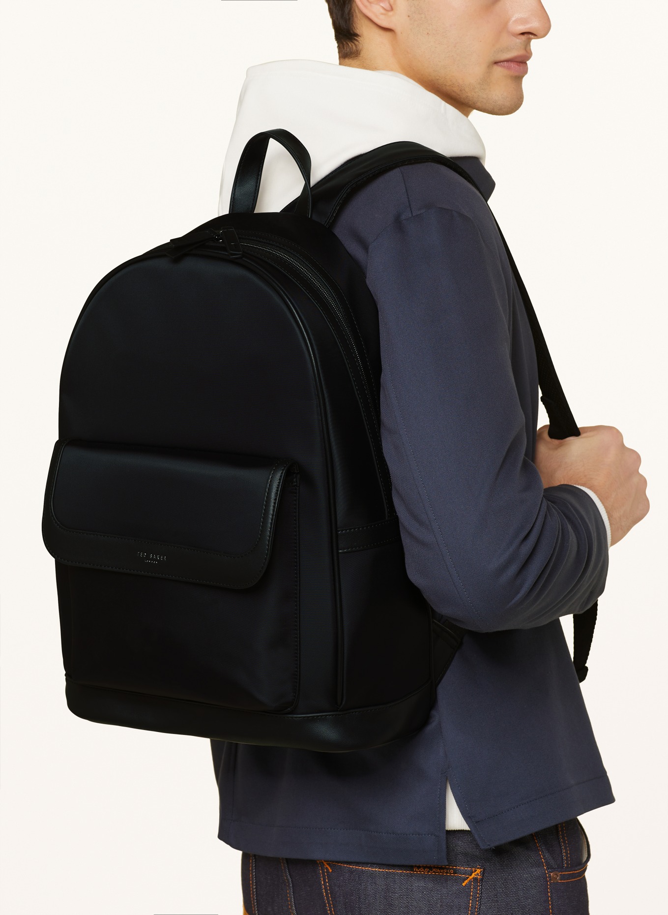 TED BAKER Backpack JACKKS with laptop compartment, Color: BLACK (Image 4)