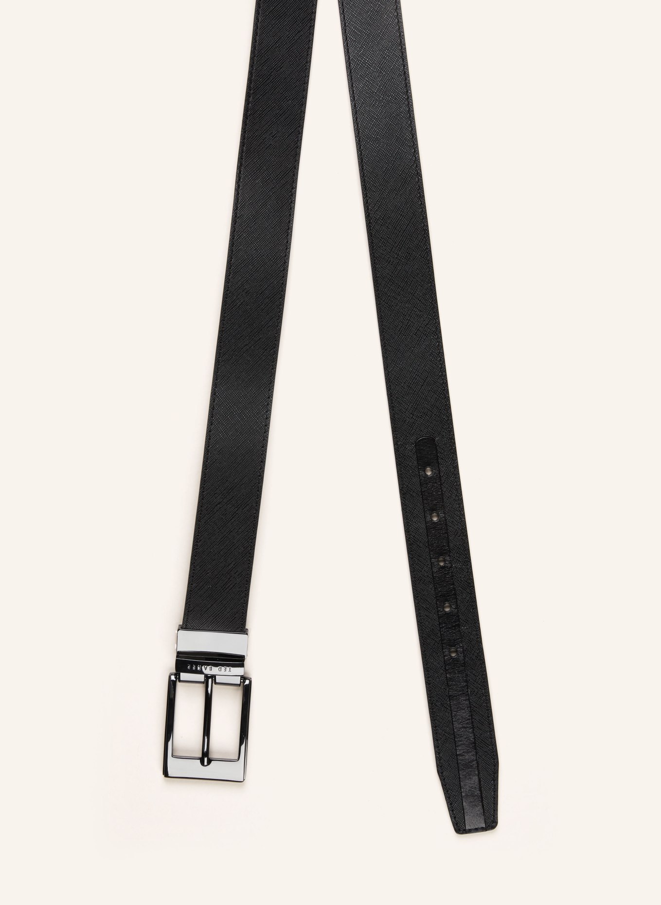 TED BAKER Set SANTEL: Saffiano belt and card case, Color: BLACK (Image 2)