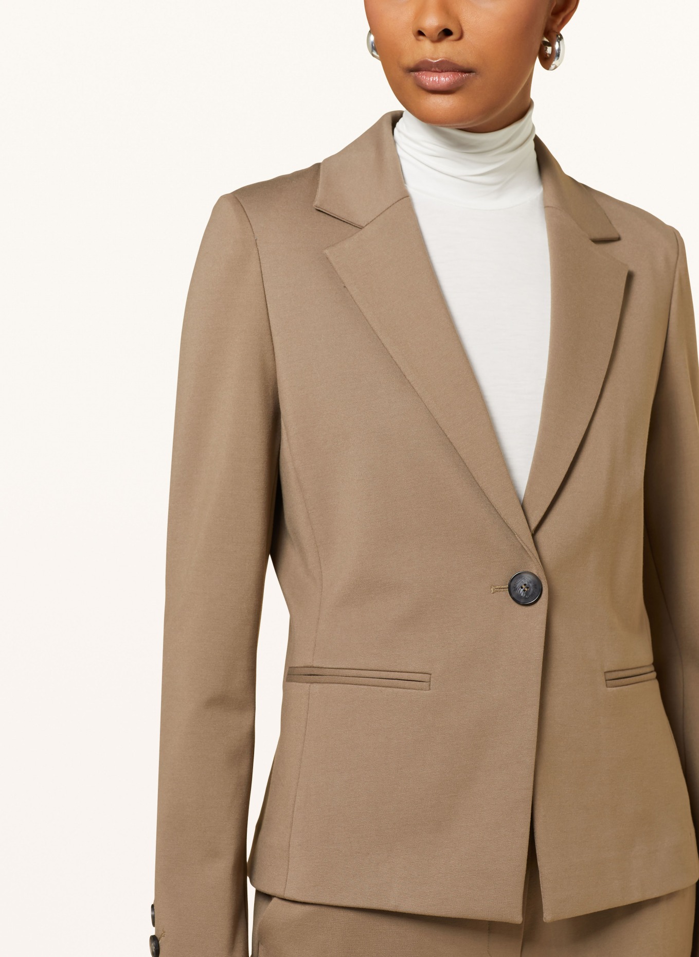 BEAUMONT Jersey blazer PETIT, Color: BEIGE (Image 4)