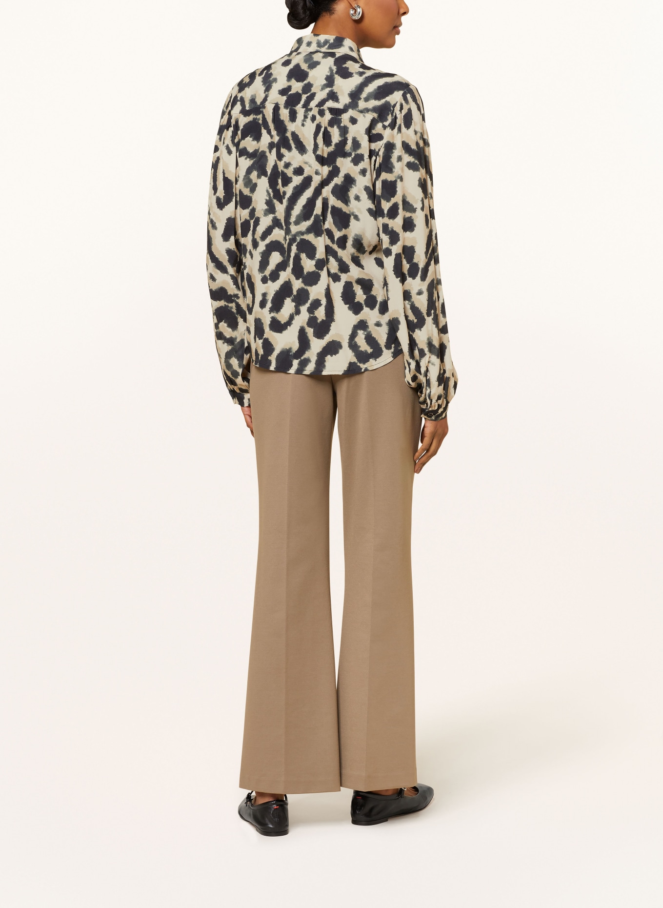 BEAUMONT Shirt blouse ADORA, Color: BEIGE/ BLACK (Image 3)