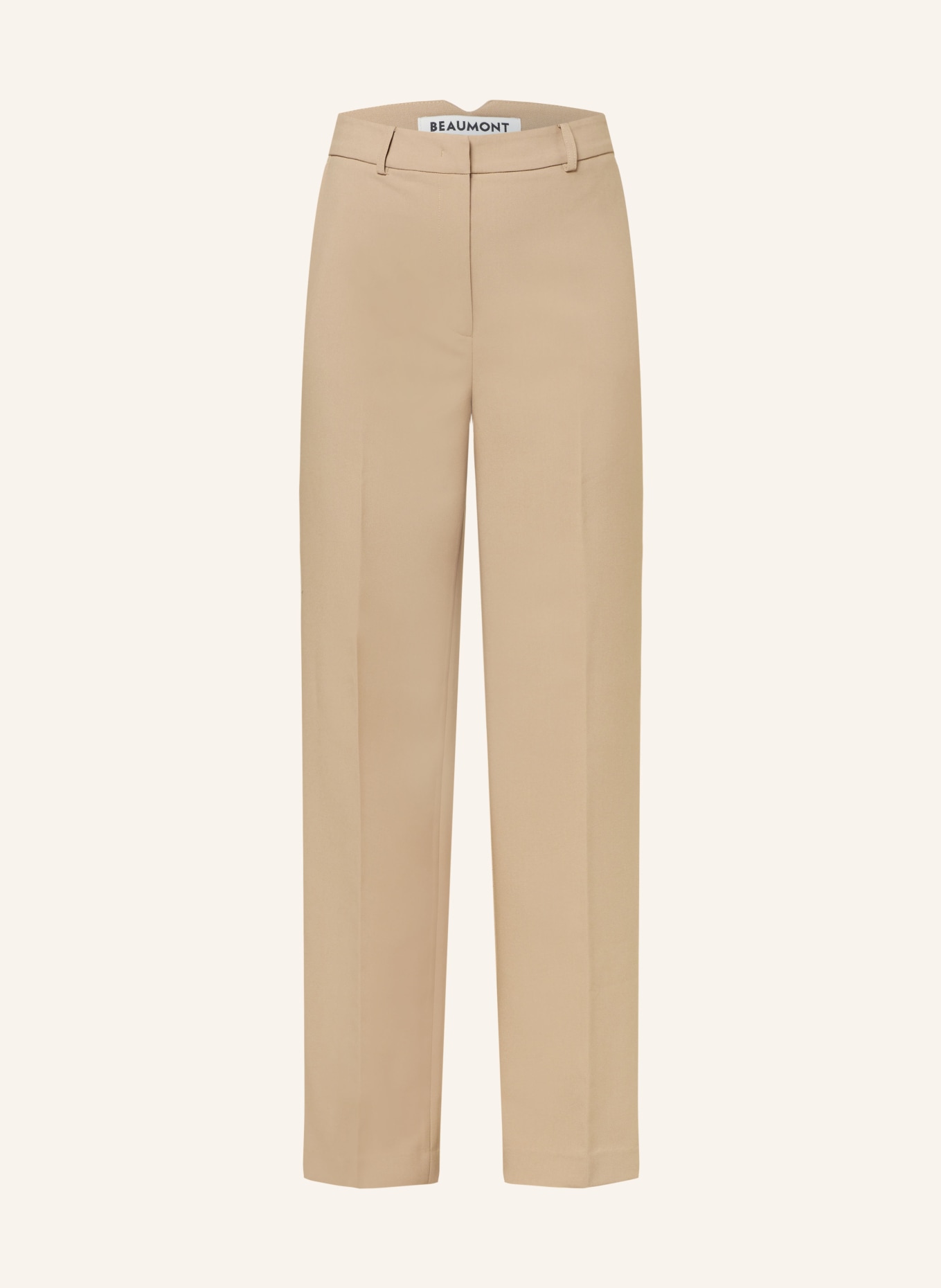 BEAUMONT Wide leg trousers JANE, Color: CAMEL (Image 1)