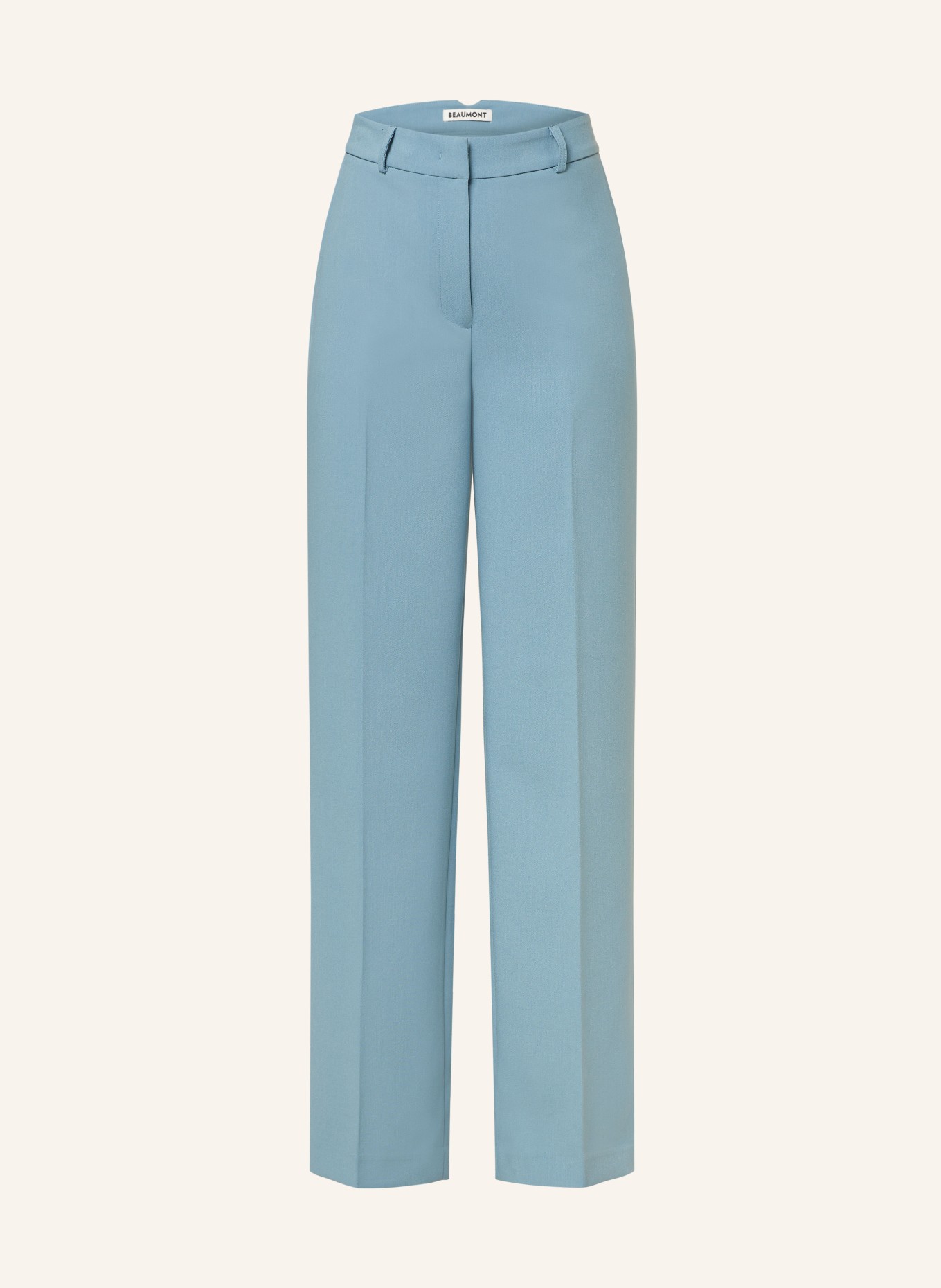 BEAUMONT Wide leg trousers JANE, Color: BLUE GRAY (Image 1)