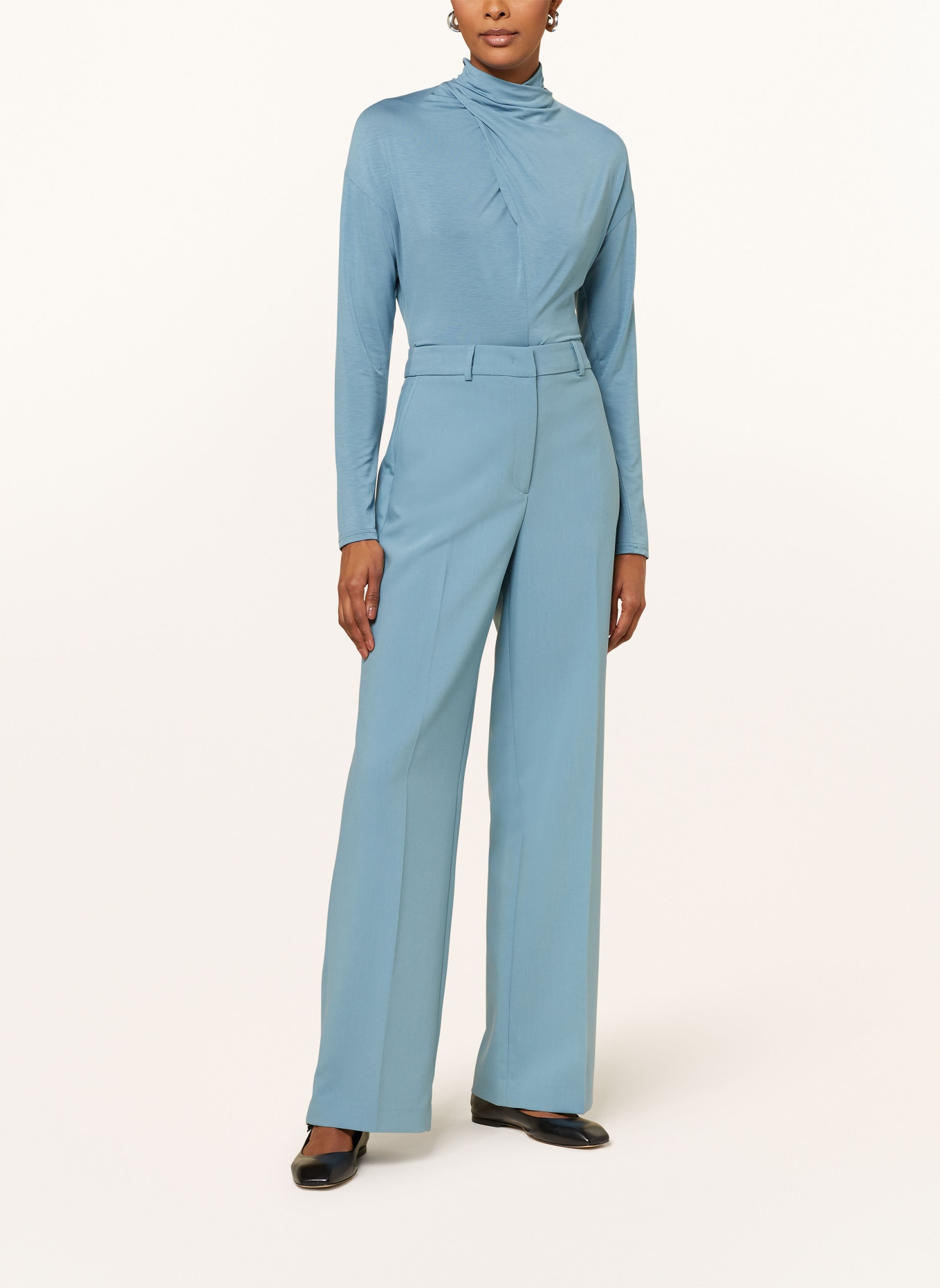 BEAUMONT Long sleeve shirt FERGIE: BLUE GRAY