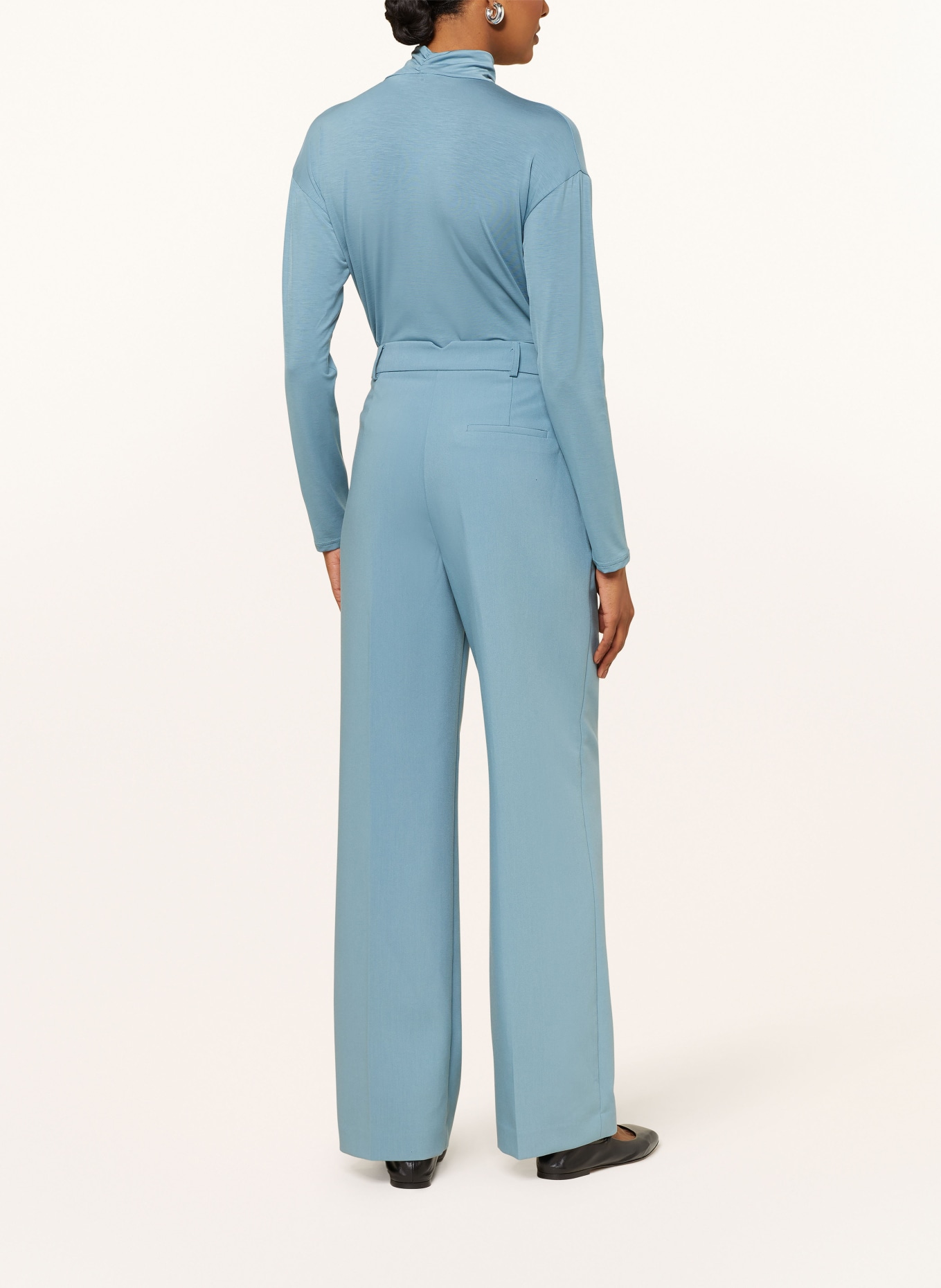 BEAUMONT Long sleeve shirt FERGIE: BLUE GRAY