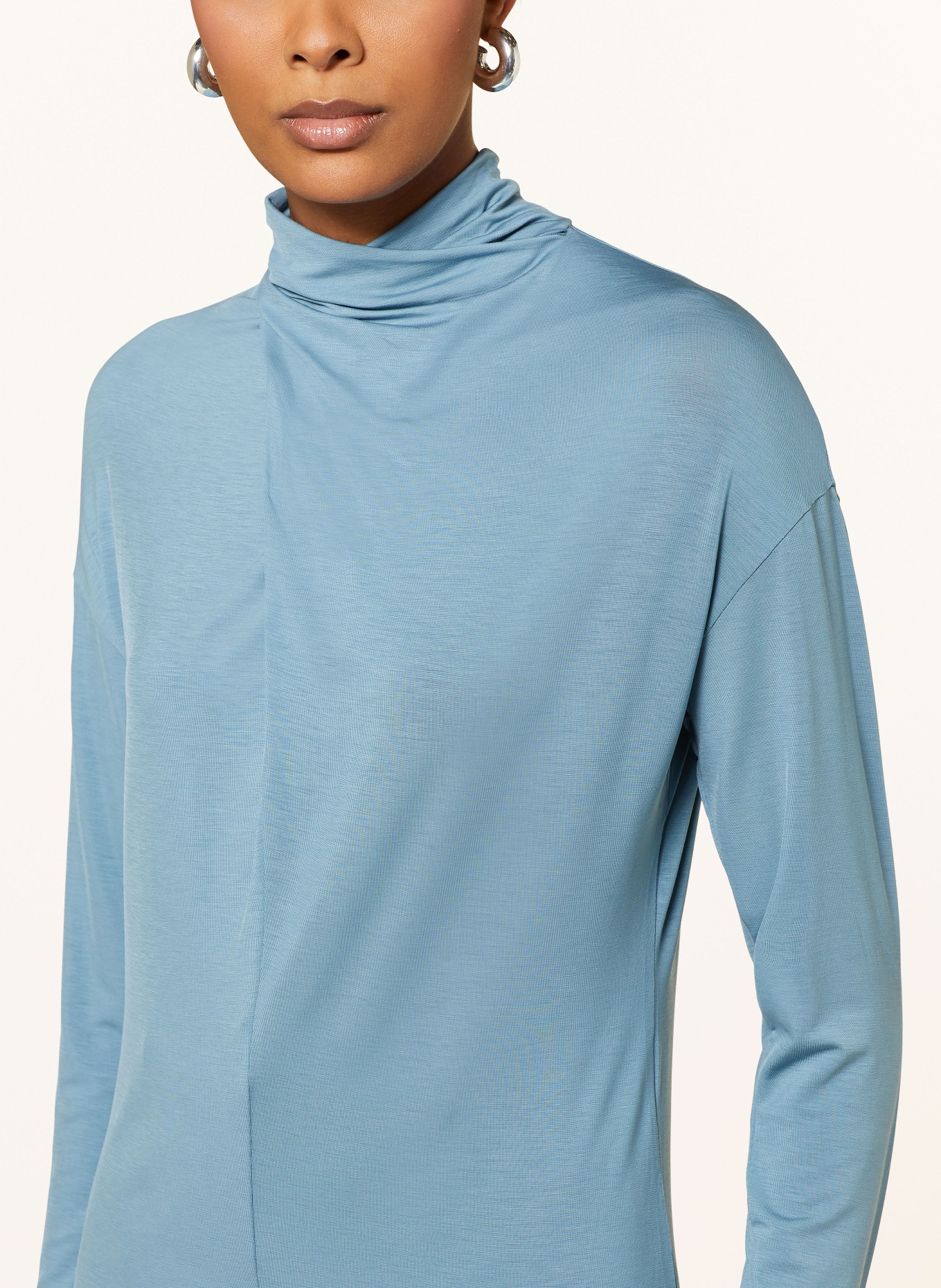 BEAUMONT Long sleeve shirt FERGIE: BLUE GRAY