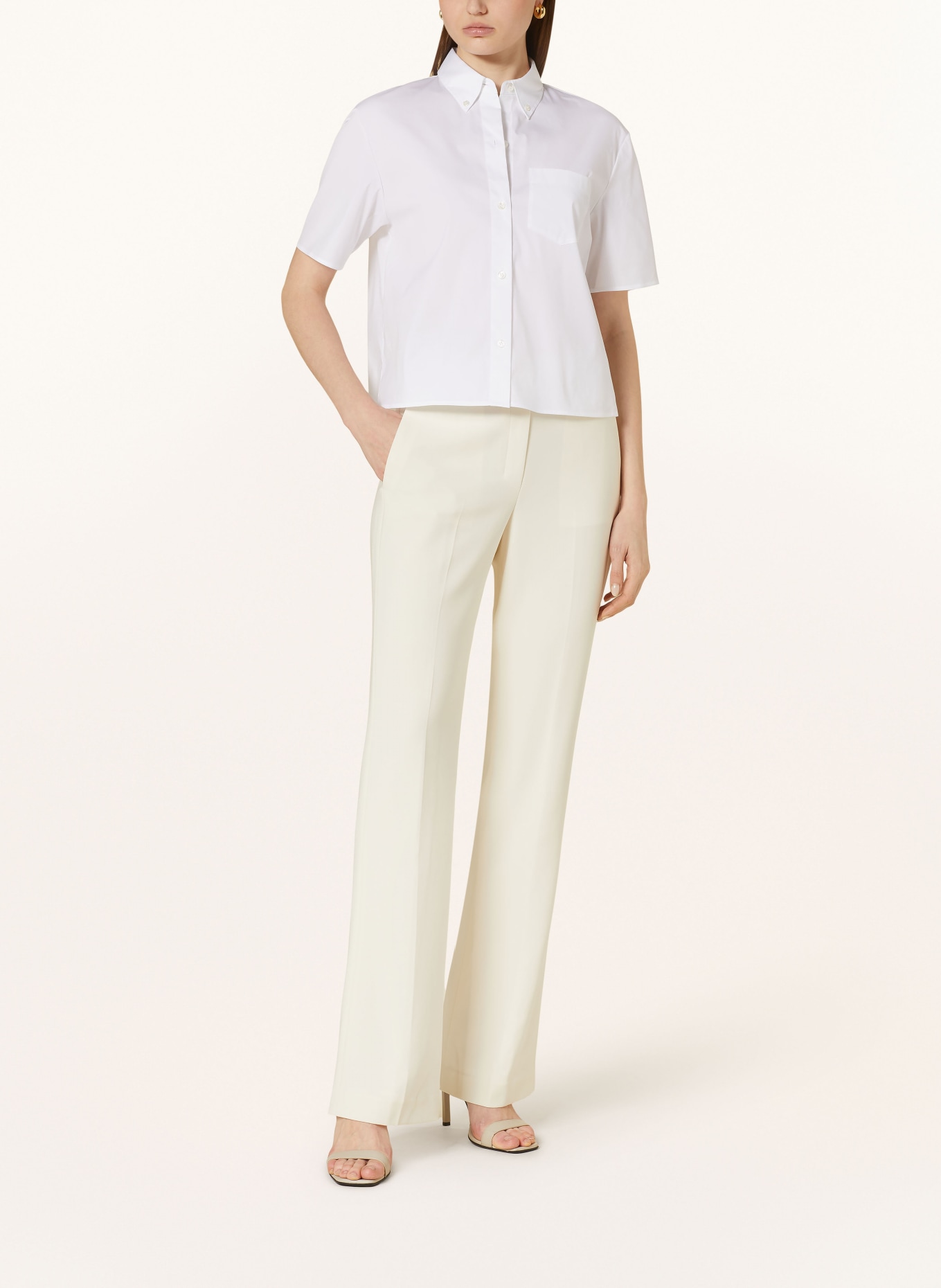 Theory Shirt blouse, Color: WHITE (Image 2)