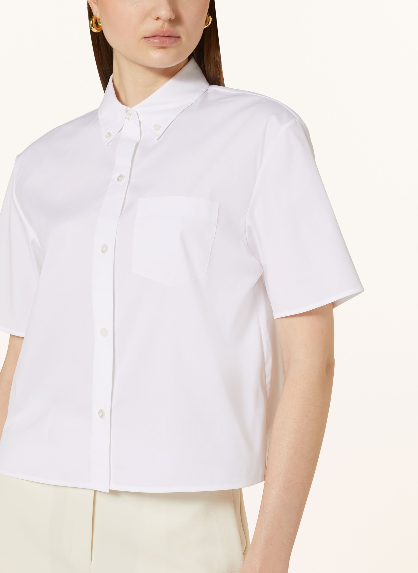 Theory Shirt blouse, Color: WHITE (Image 4)