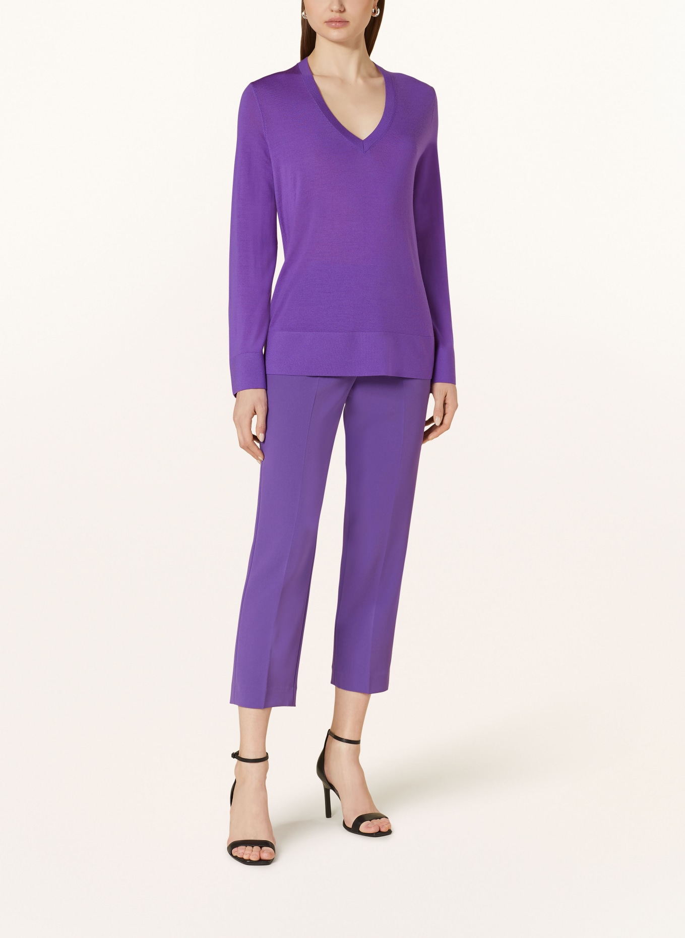 Theory Sweater, Color: PURPLE (Image 2)