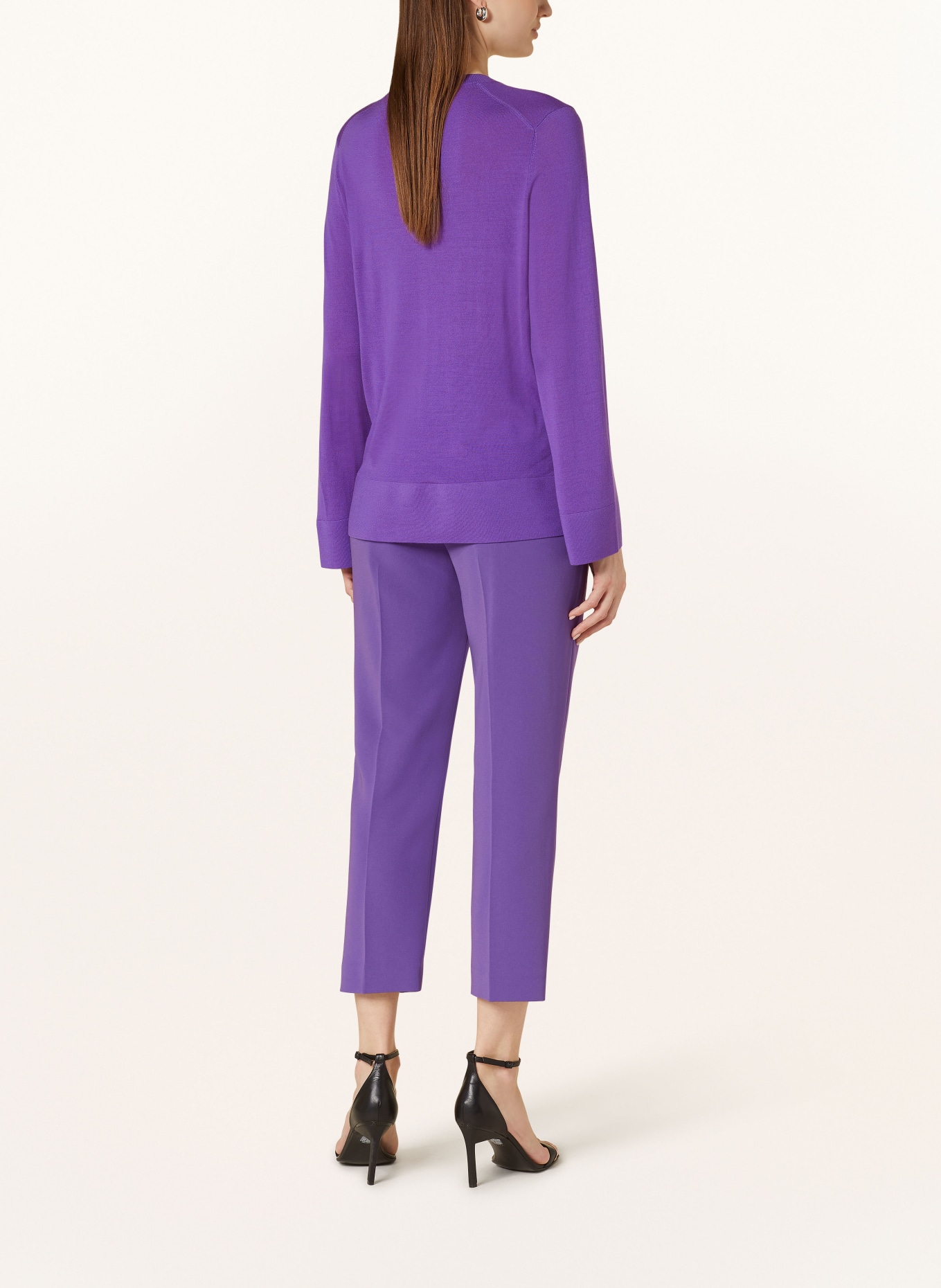 Theory Sweater, Color: PURPLE (Image 3)