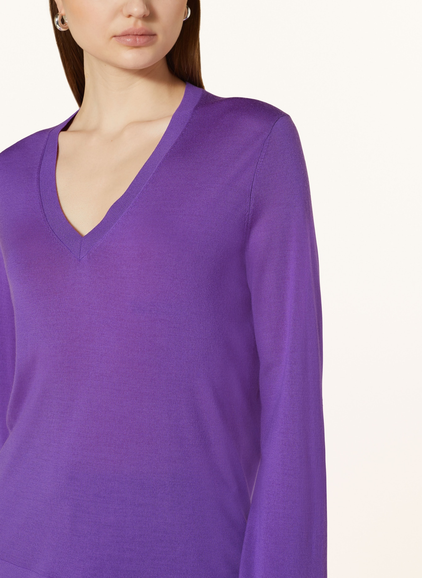 Theory Sweater, Color: PURPLE (Image 4)