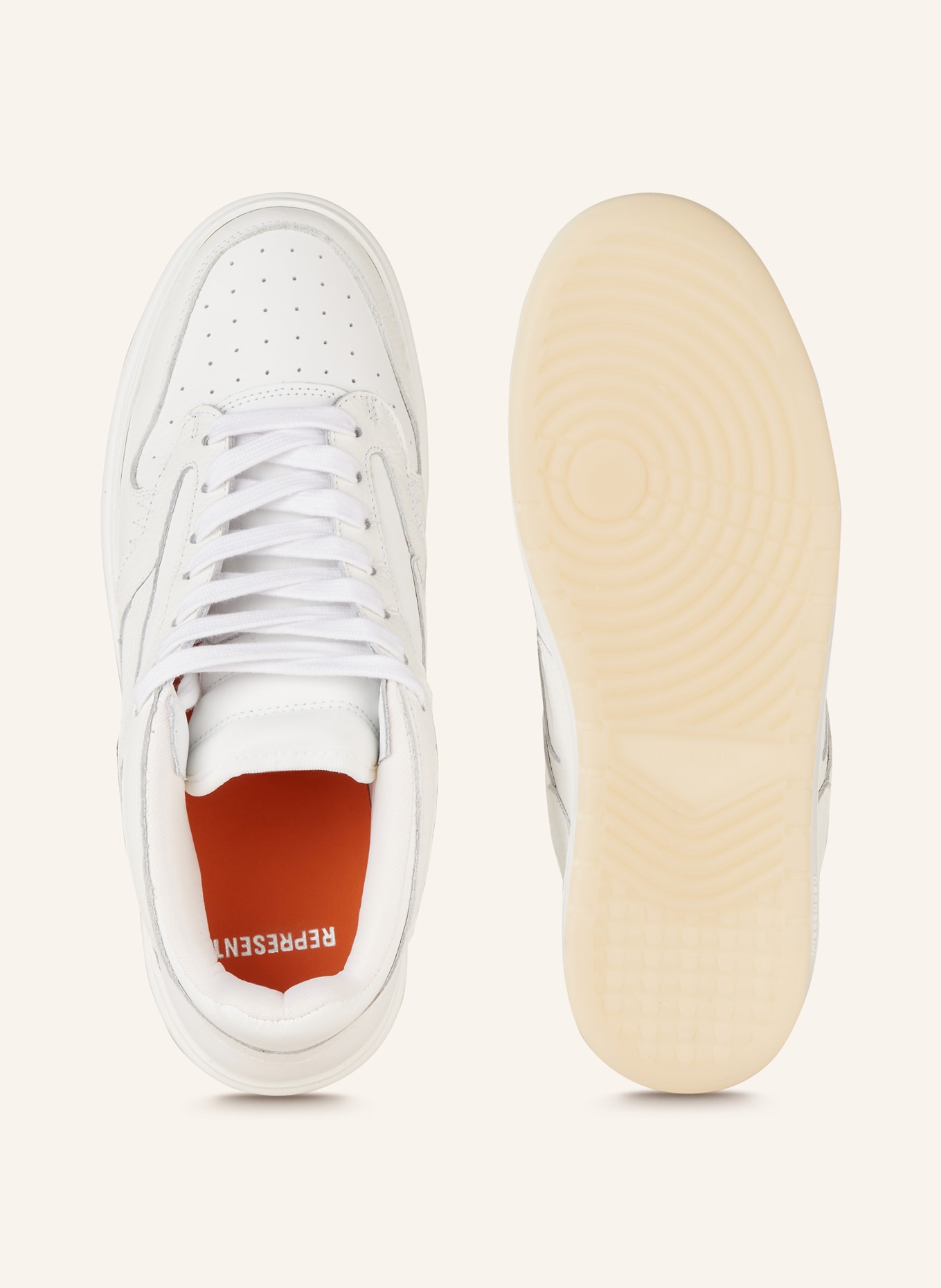 REPRESENT Sneakers REPTOR, Color: WHITE (Image 5)