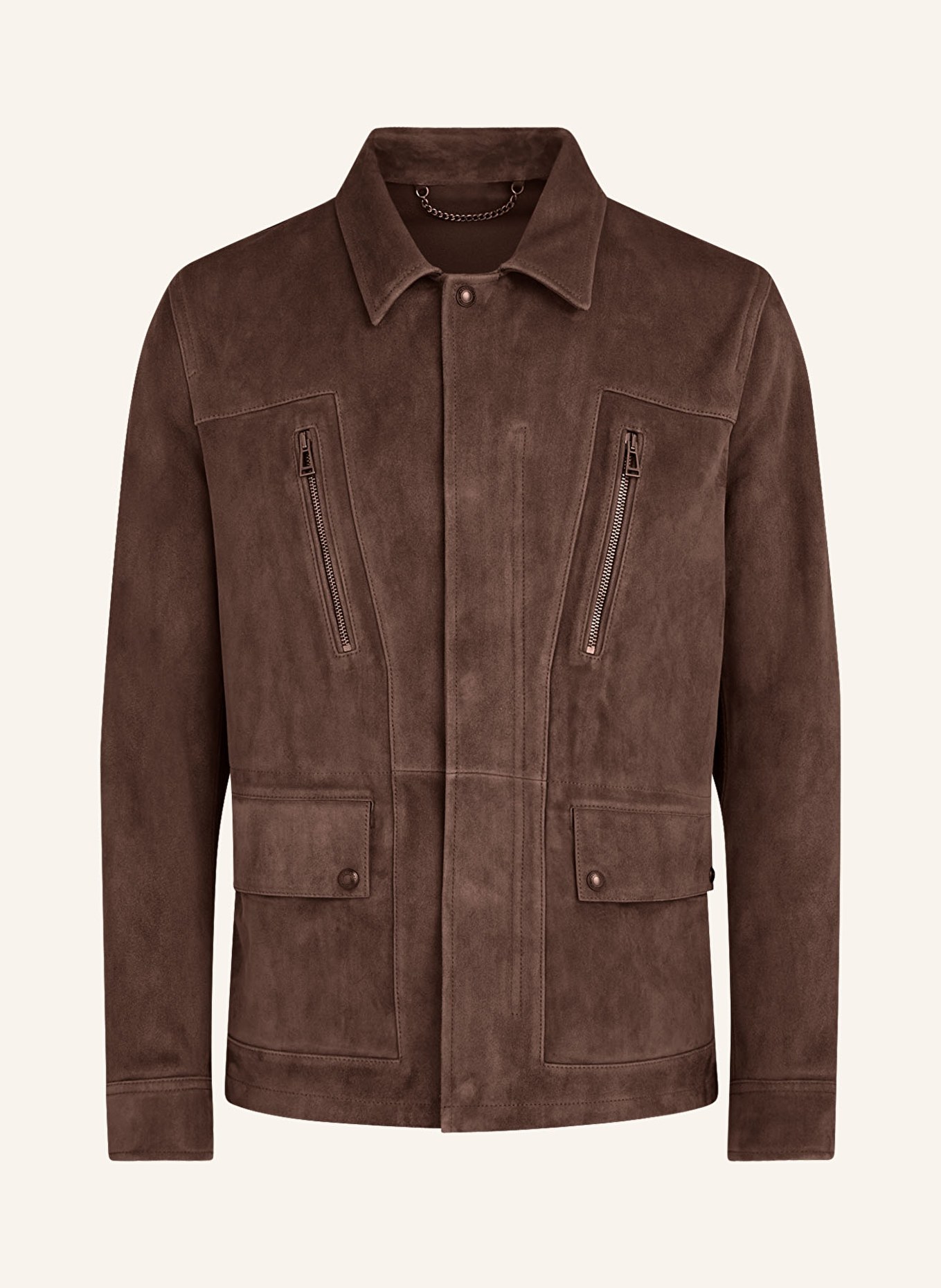 BELSTAFF Leather jacket CONTINENTAL, Color: BROWN (Image 1)