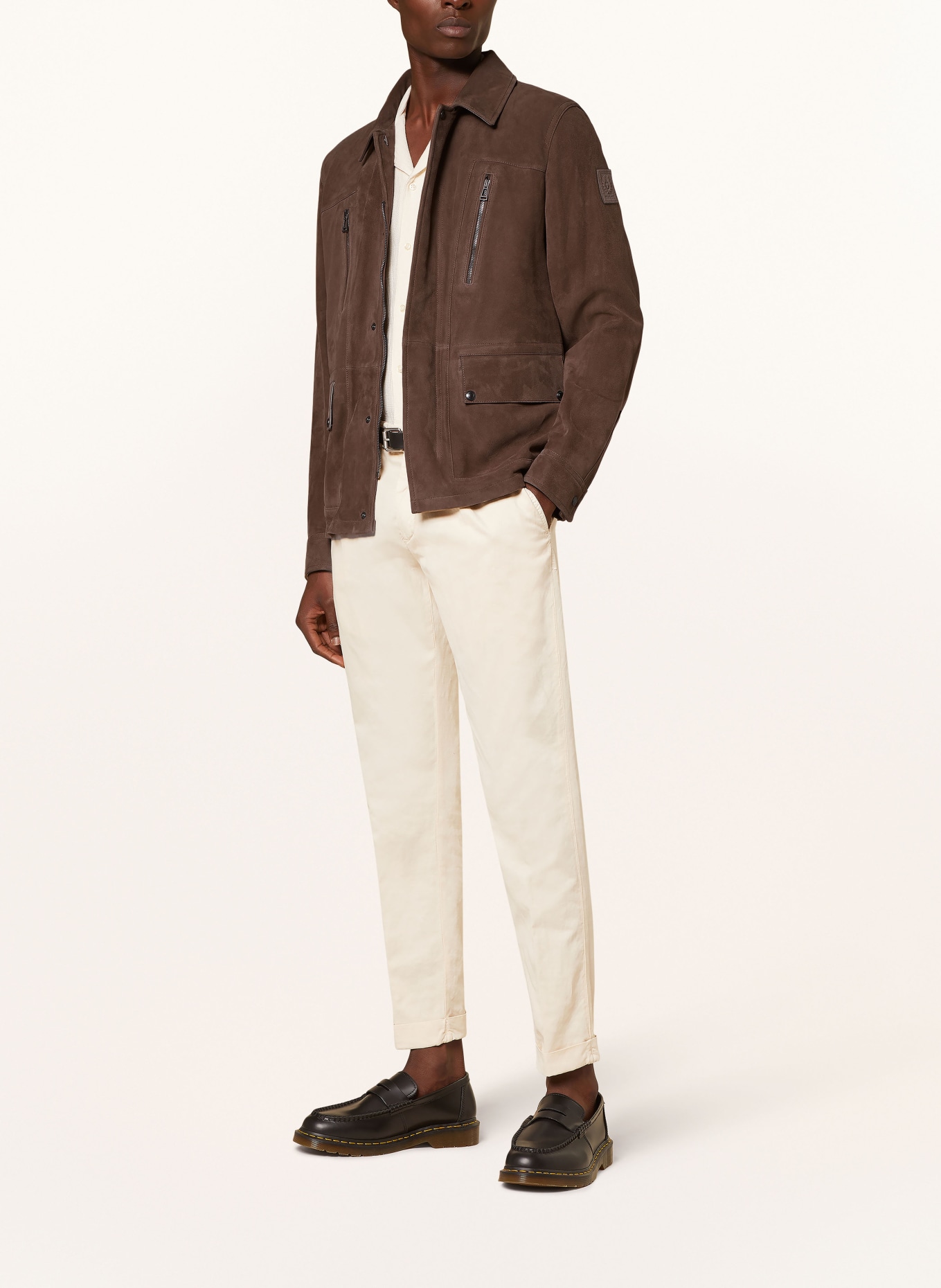 BELSTAFF Leather jacket CONTINENTAL, Color: BROWN (Image 2)