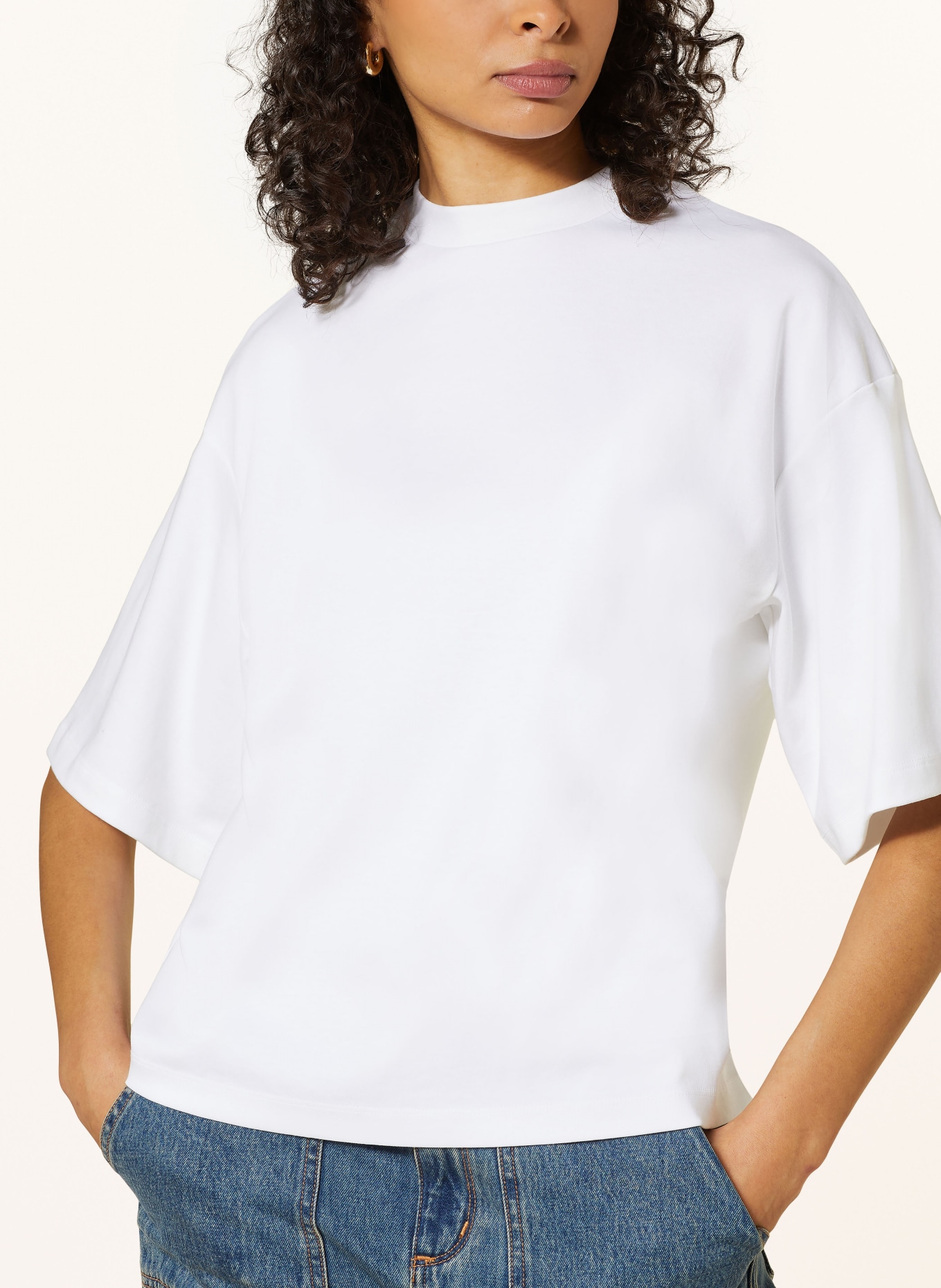 ALLSAINTS Oversized tričko AMELIE, Barva: BÍLÁ (Obrázek 4)