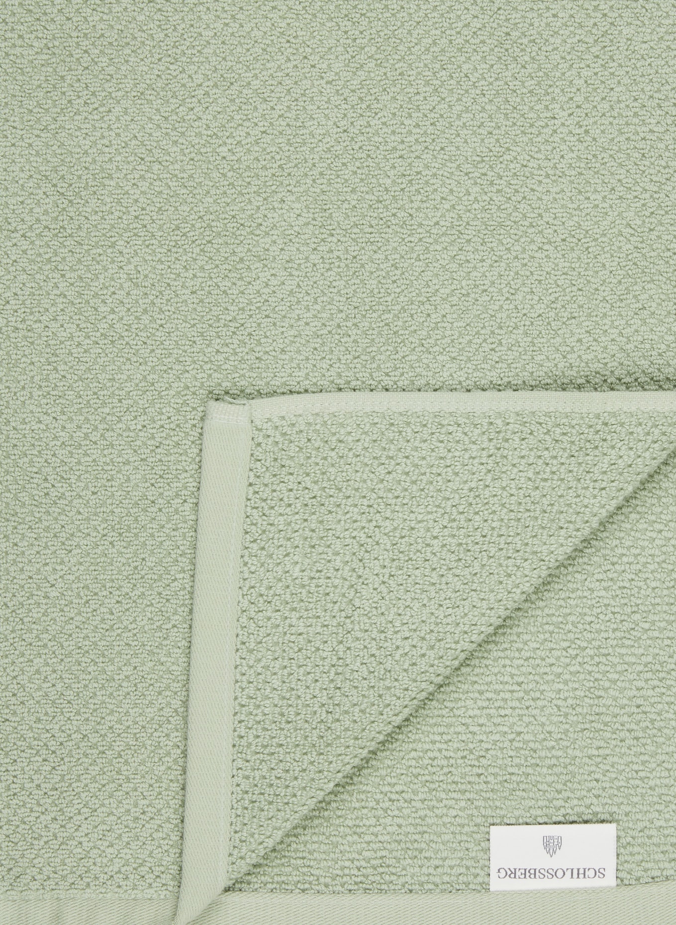 SCHLOSSBERG Towel NOVA, Color: LIGHT GREEN (Image 3)